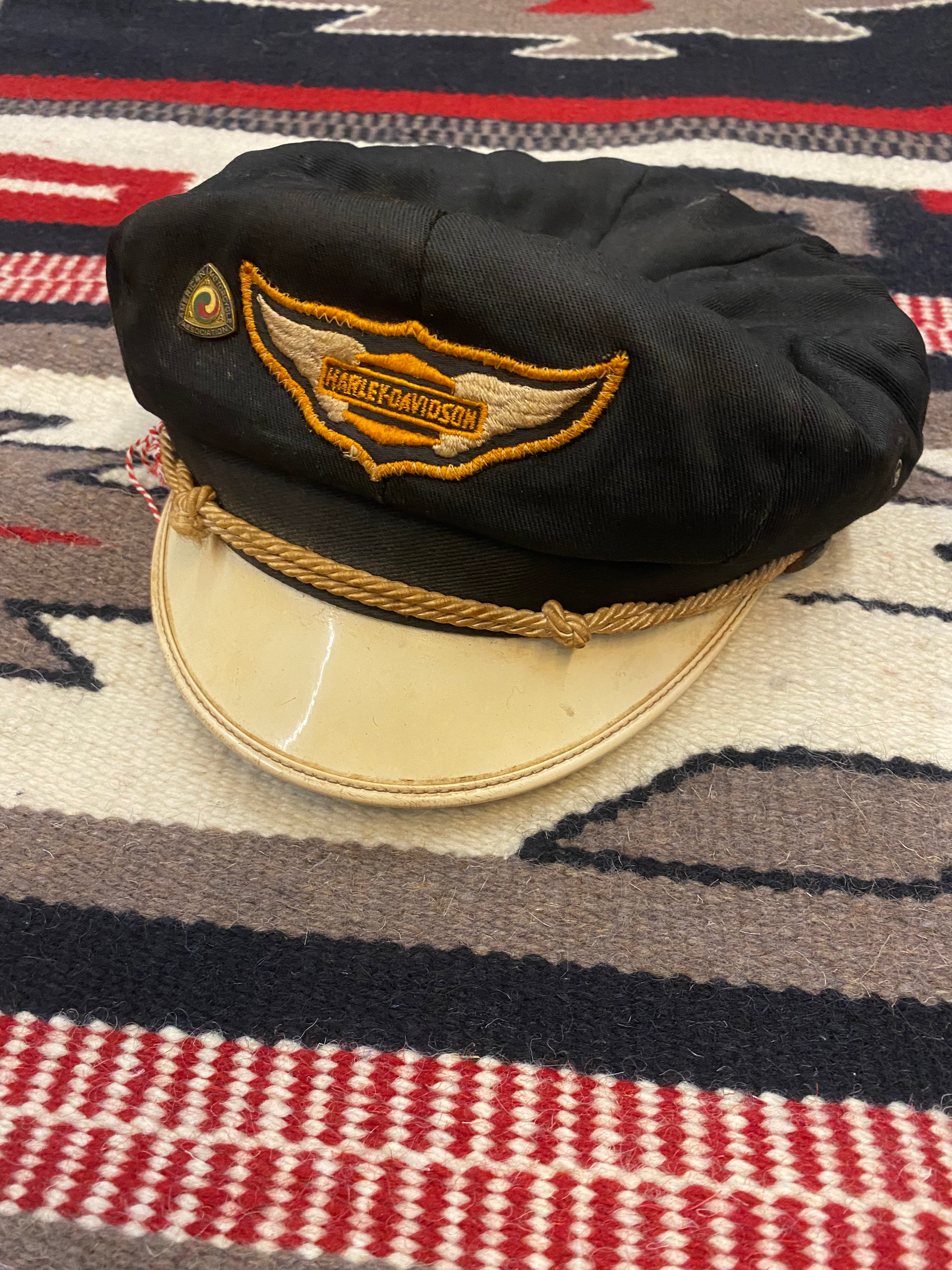 Harley Davidson 1950's Biker Cap