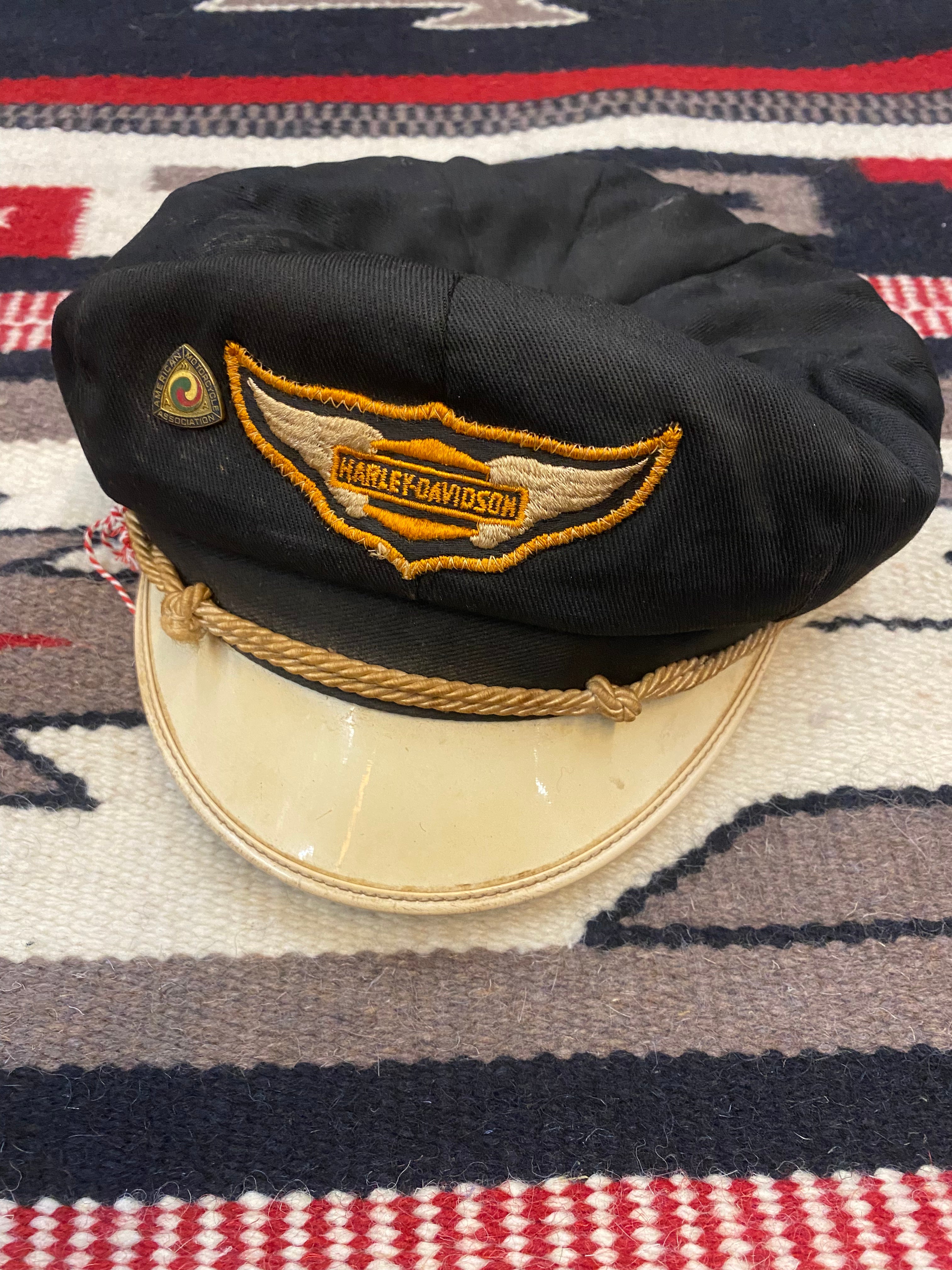 Harley Davidson 1950's Biker Cap