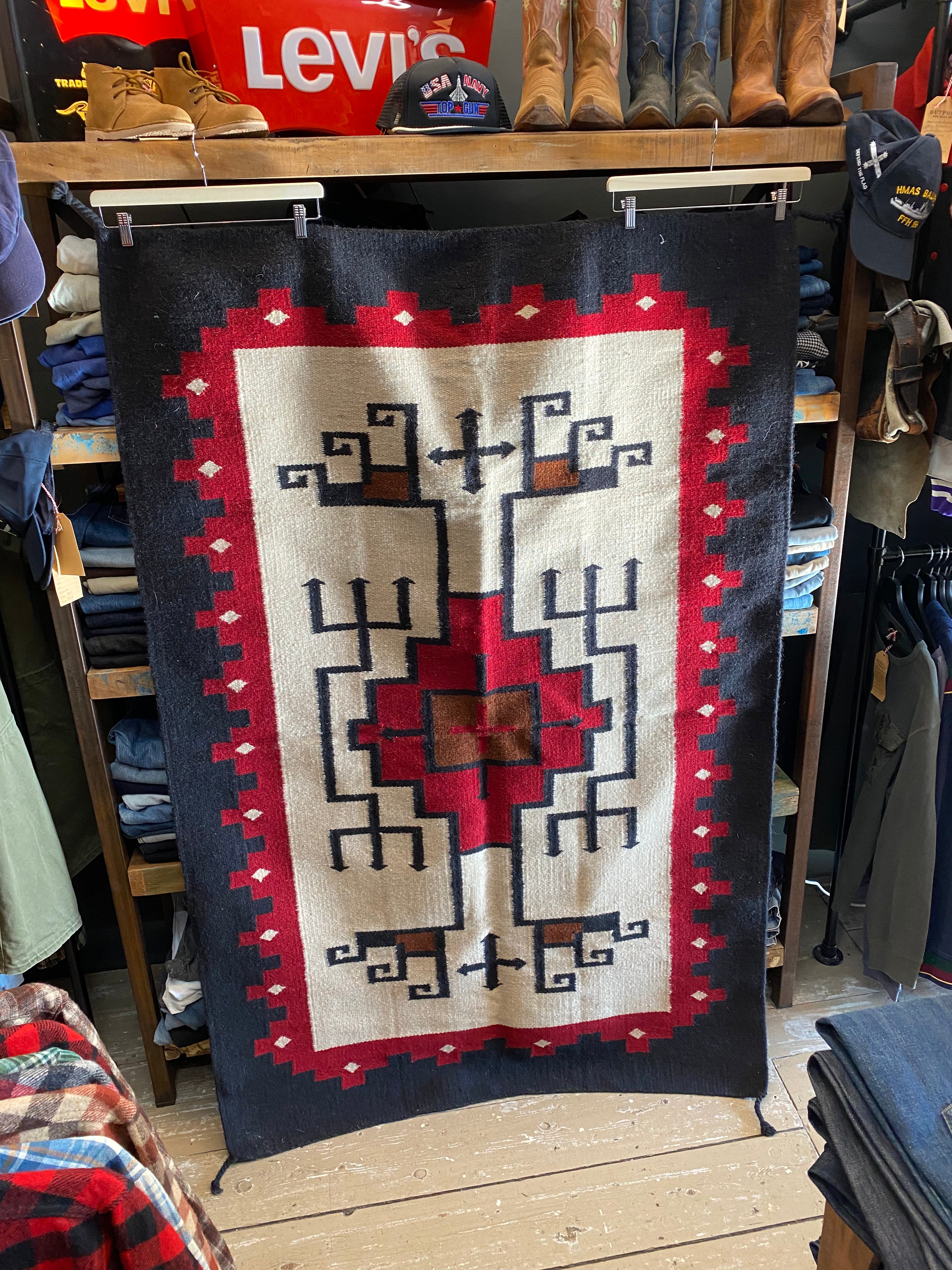 Woolen Southwestern Rug XL