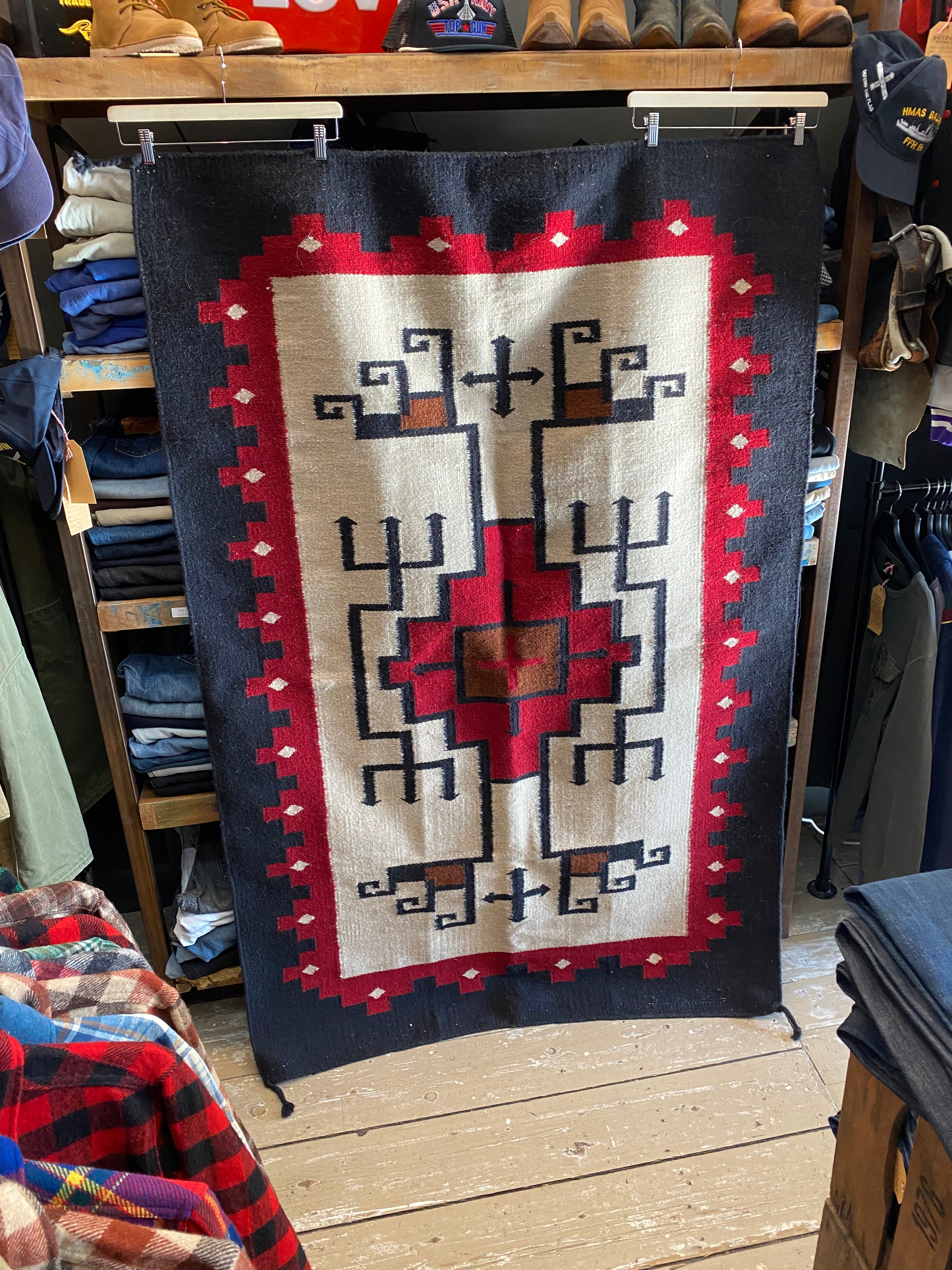 Woolen Southwestern Rug XL