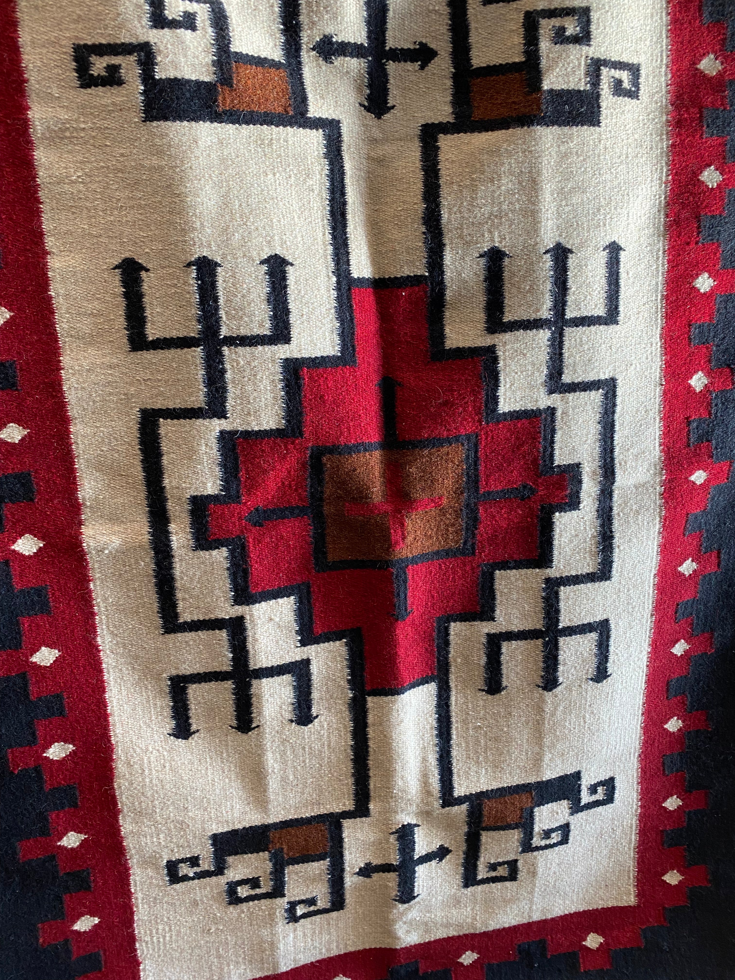 Woolen Southwestern Rug XL