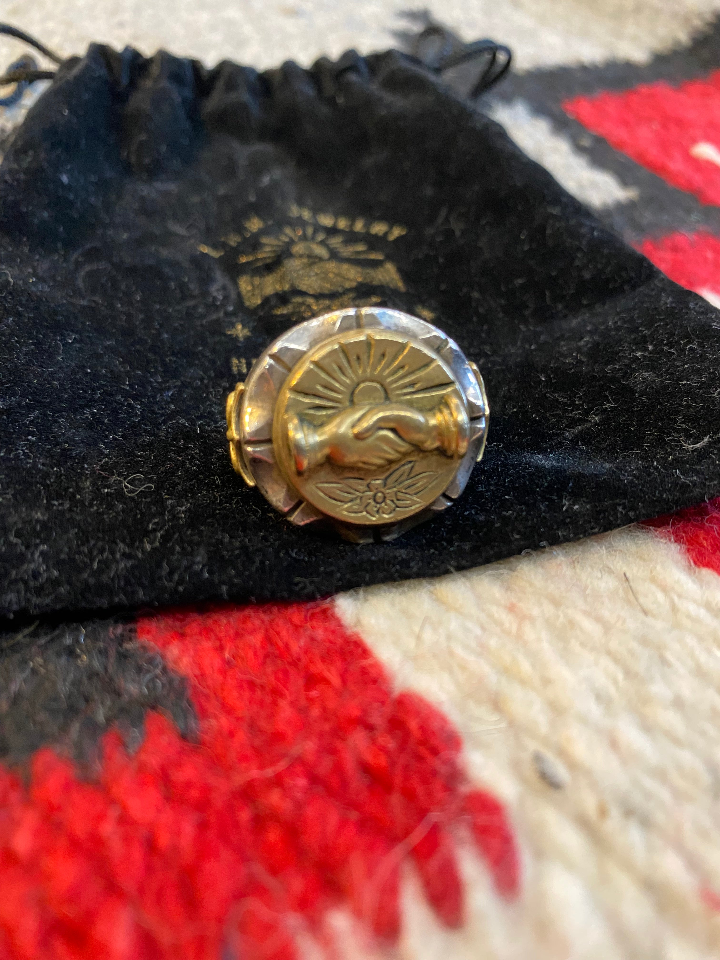 LHN Sterling Silver Fellowship Biker Ring