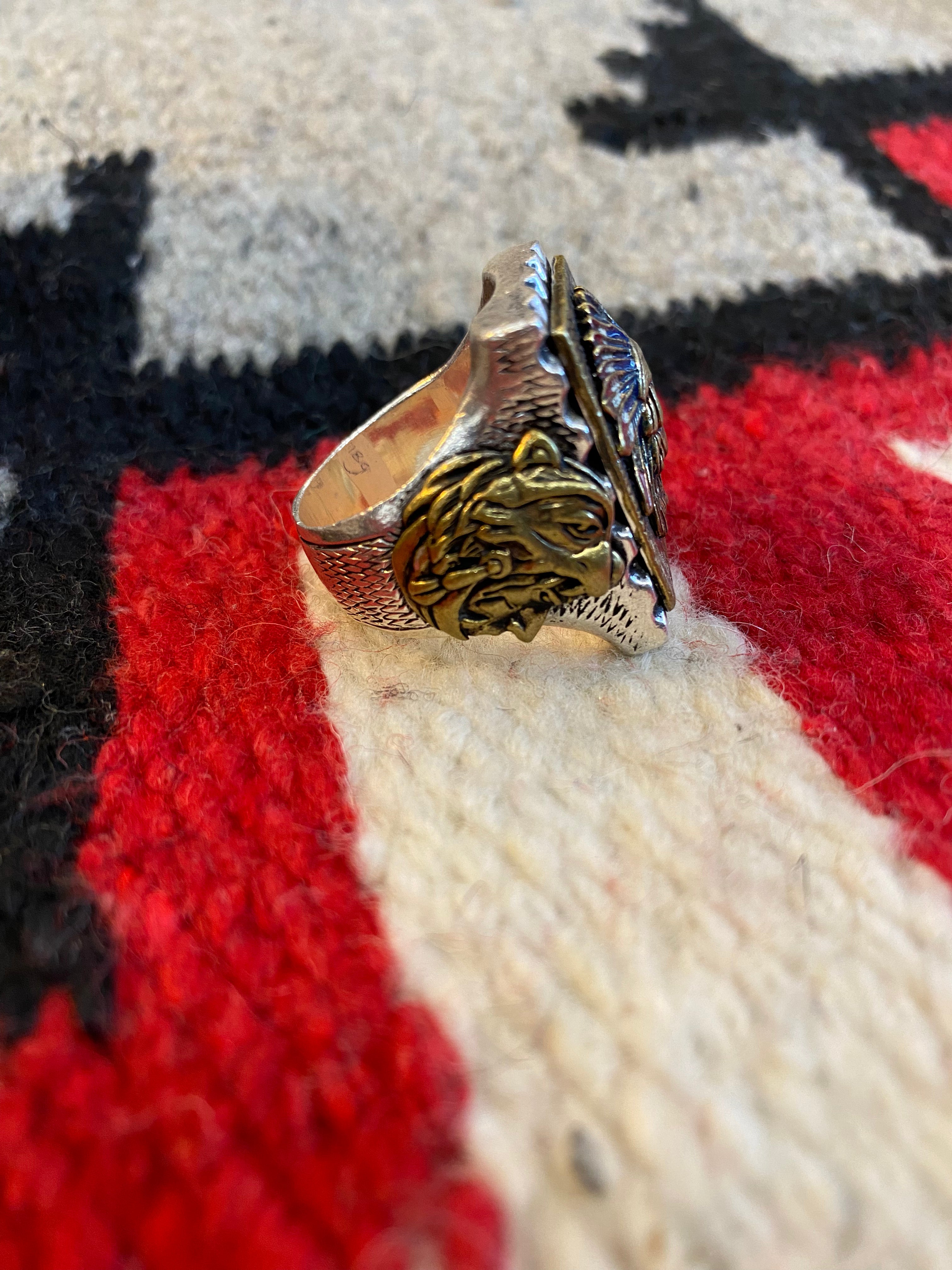 SWS Massive Chief Mexican Biker Ring