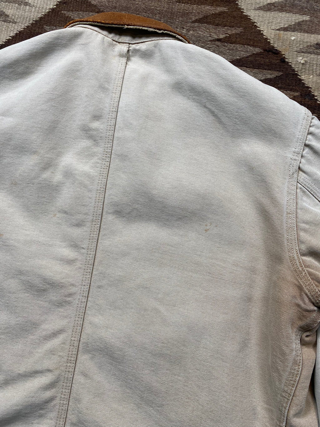 Lee Duck Canvas Chore Coat With Leather Collar
