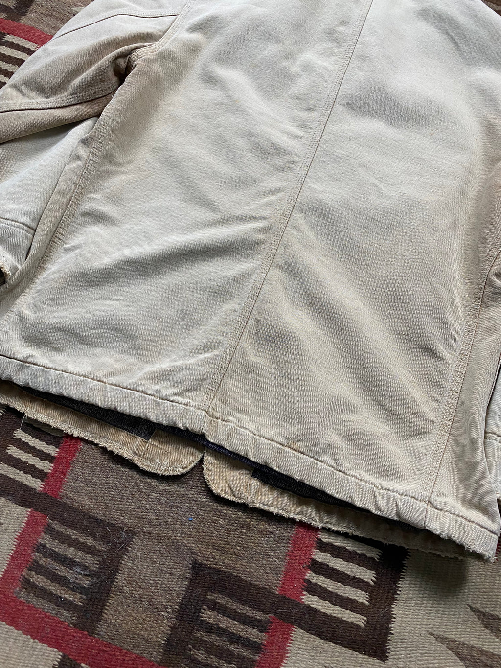 Lee Duck Canvas Chore Coat With Leather Collar
