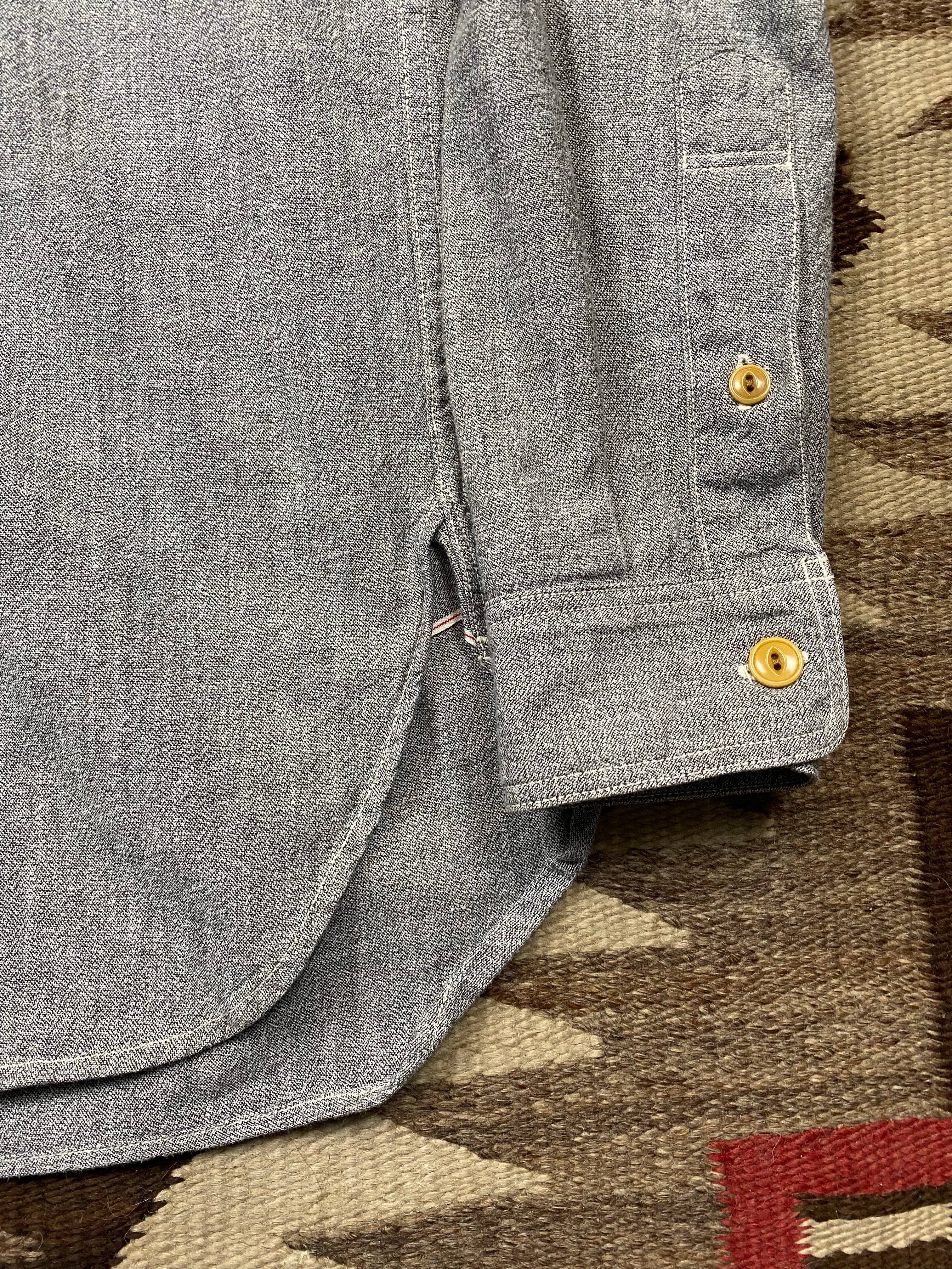 Eastman Sportswear Selvedge Salt & Pepper Worker Shirt