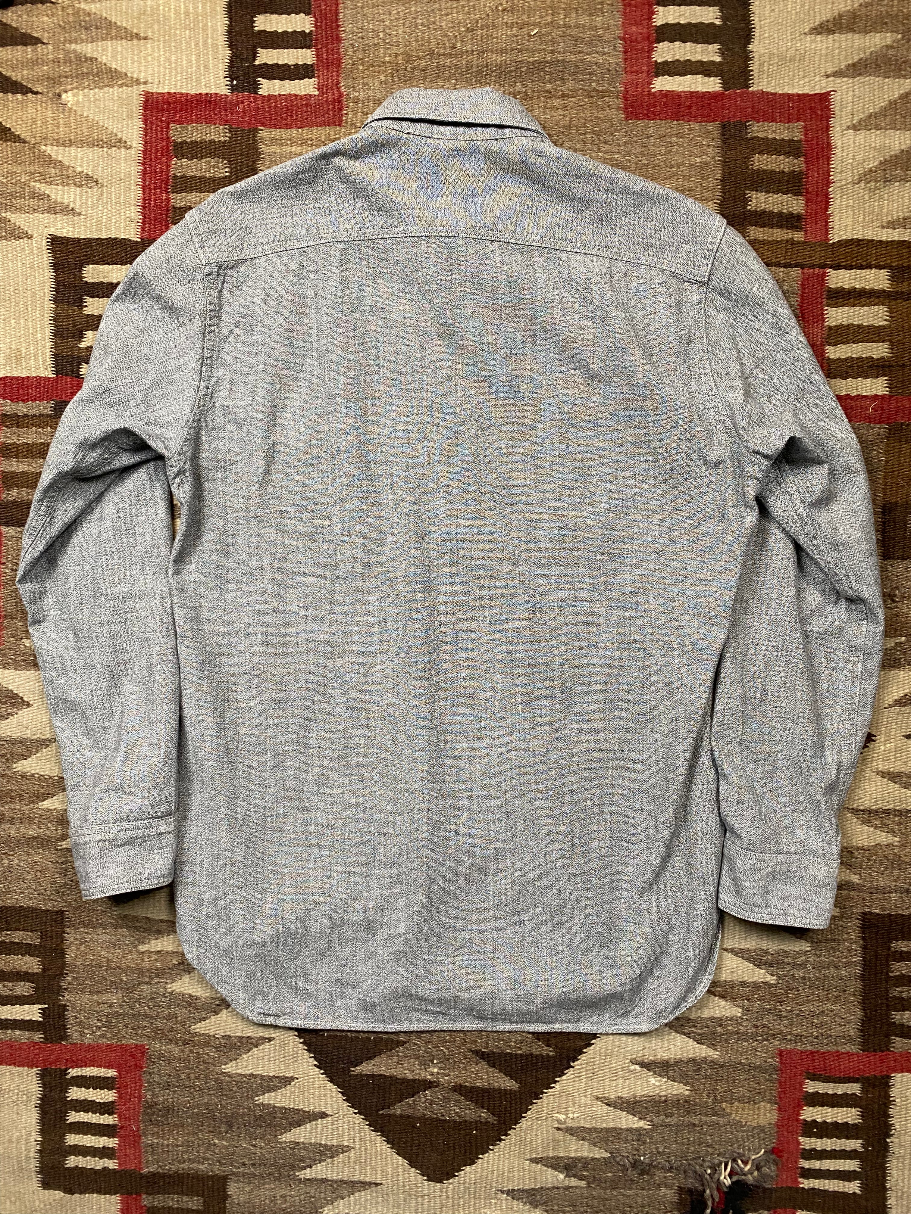 Eastman Sportswear Selvedge Salt & Pepper Worker Shirt