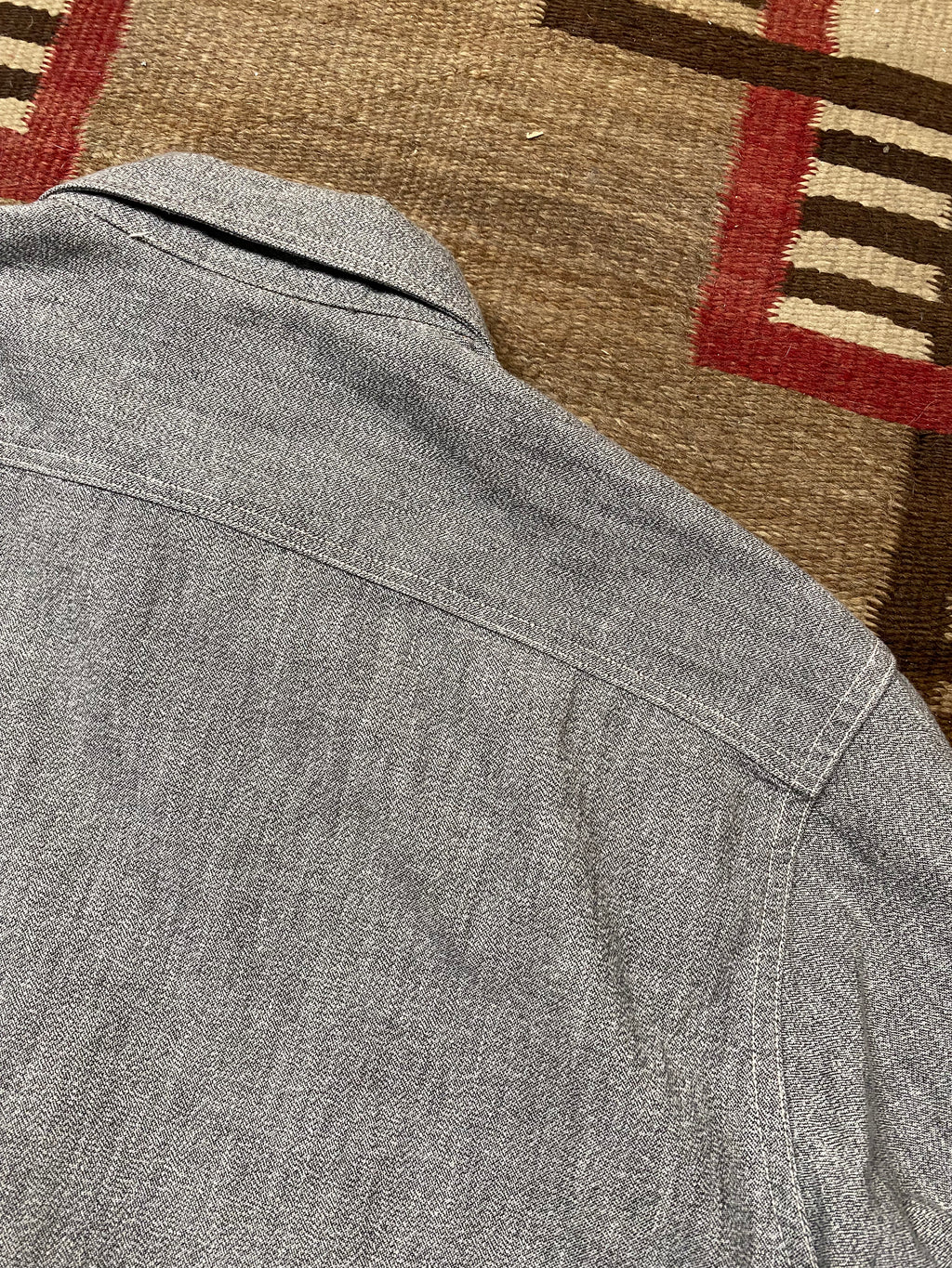Eastman Sportswear Selvedge Salt & Pepper Worker Shirt