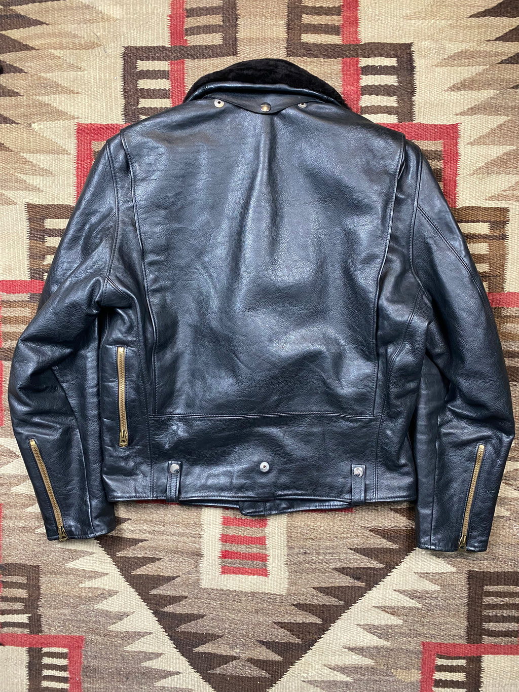 Whitefeather MFG Co. Horsehide Buco J21 Model Motorcycle Jacket With D-Pocket