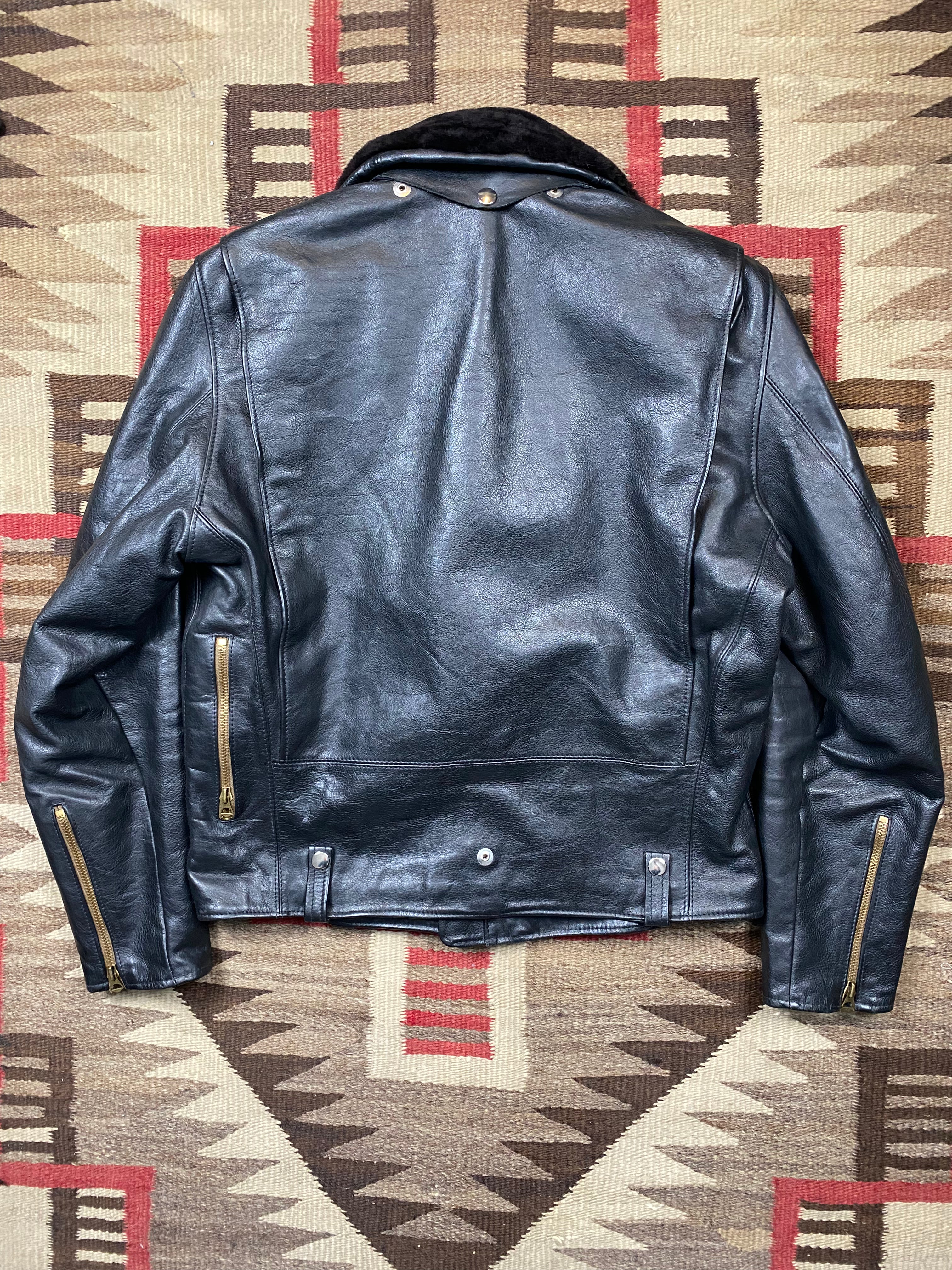 Whitefeather MFG Co. Horsehide Buco J21 Model Motorcycle Jacket With D-Pocket