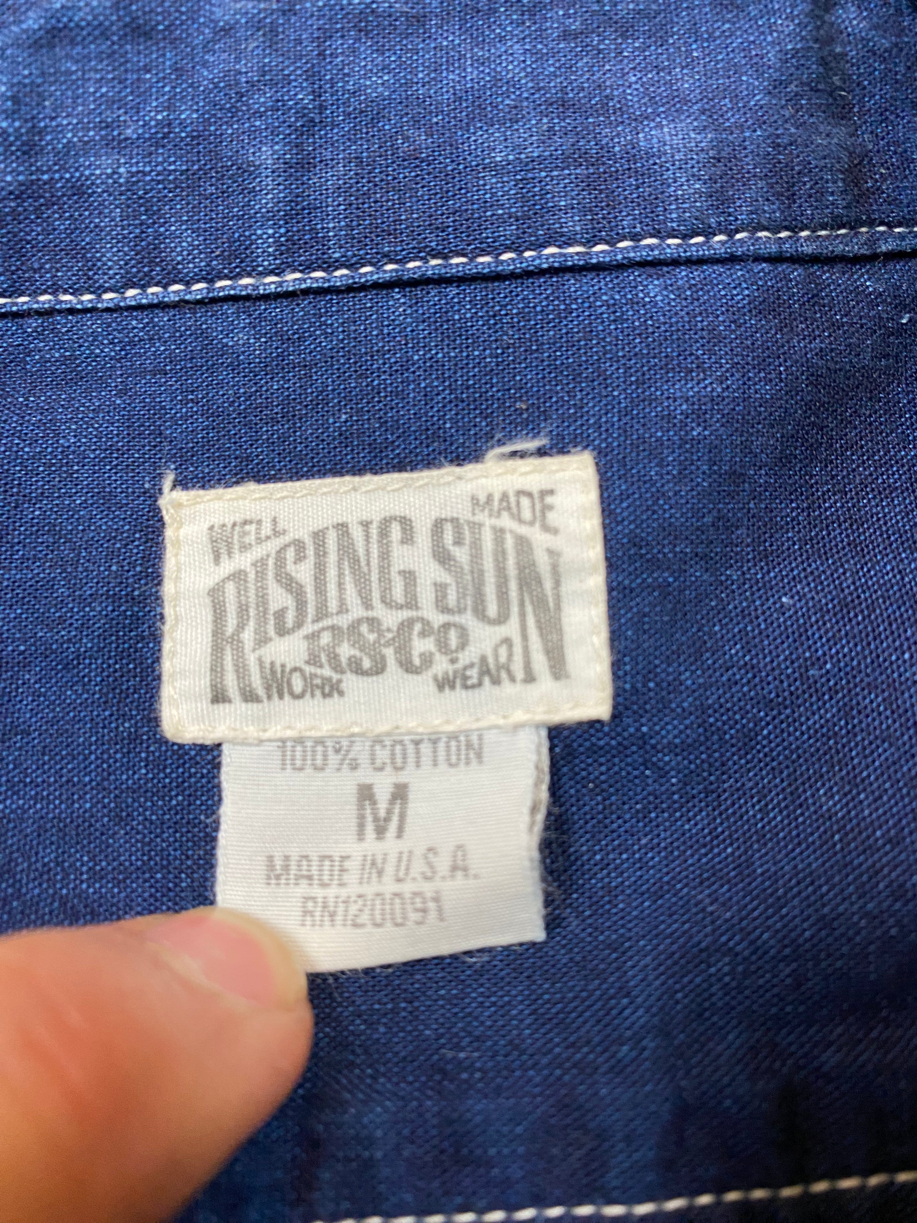 Rising Sun & Co Indigo Print Shirt