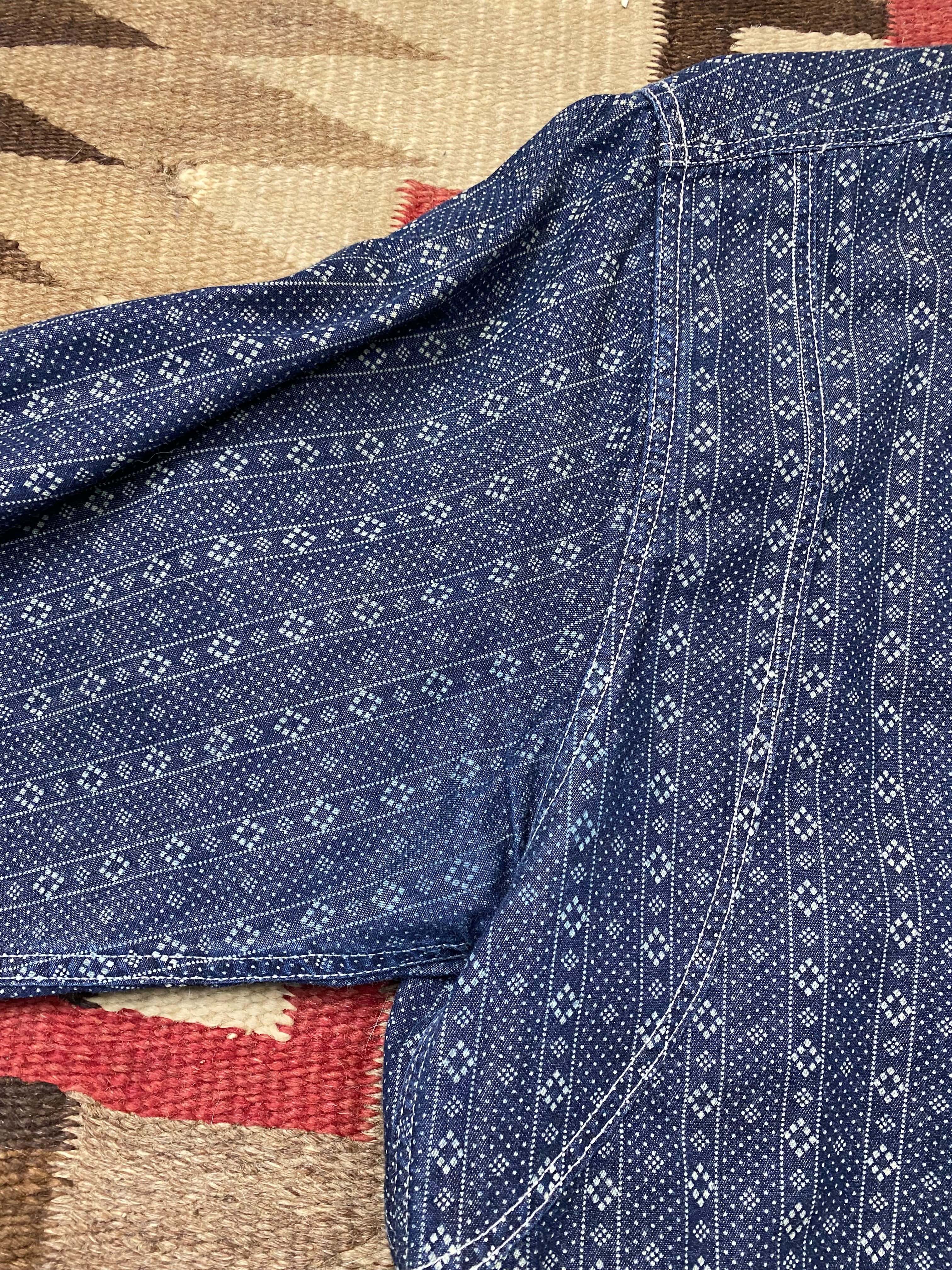 Rising Sun & Co Indigo Print Shirt