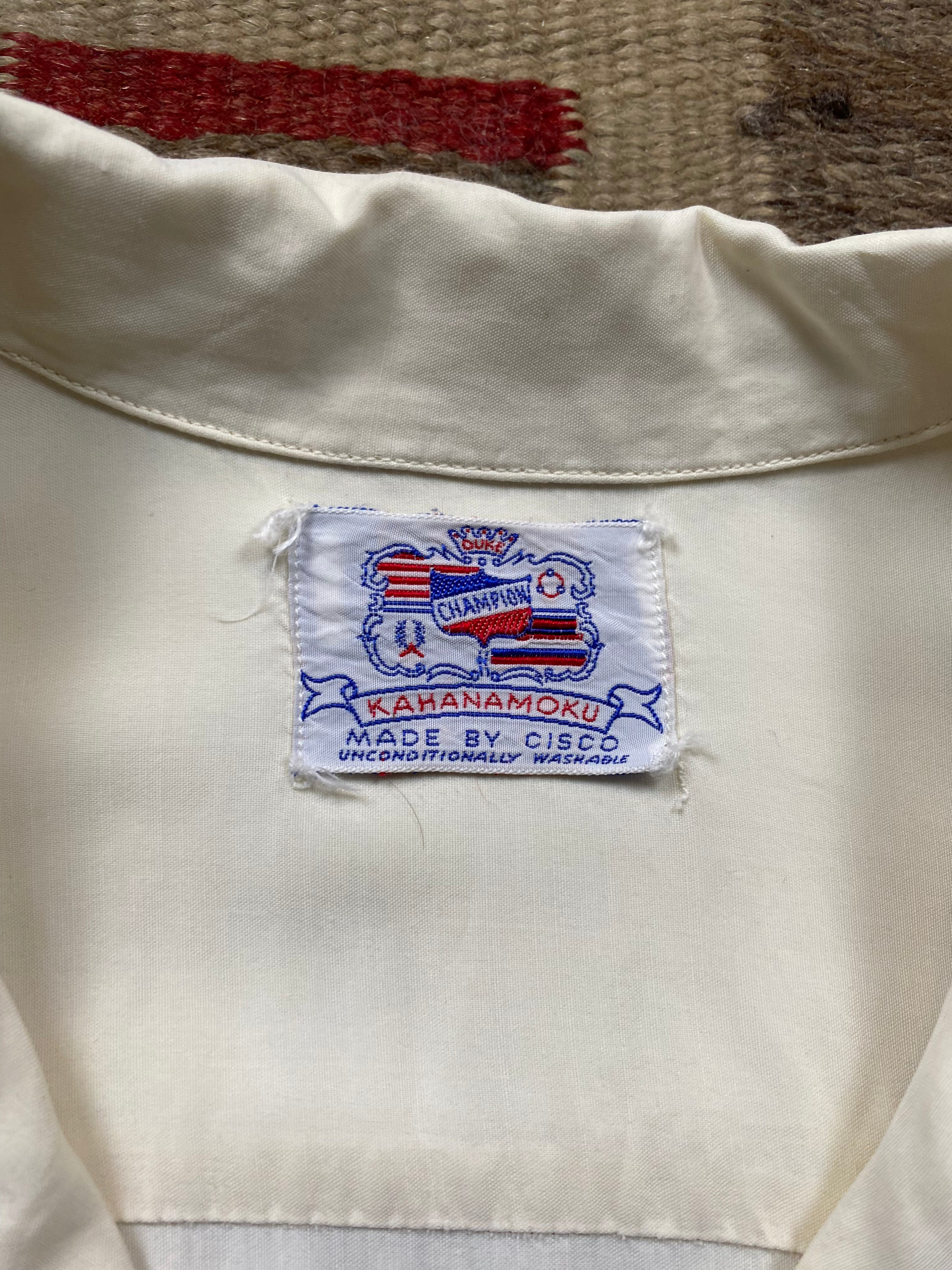 Champion Kahanamoku By Cisco 50's Hawaiian Shirt