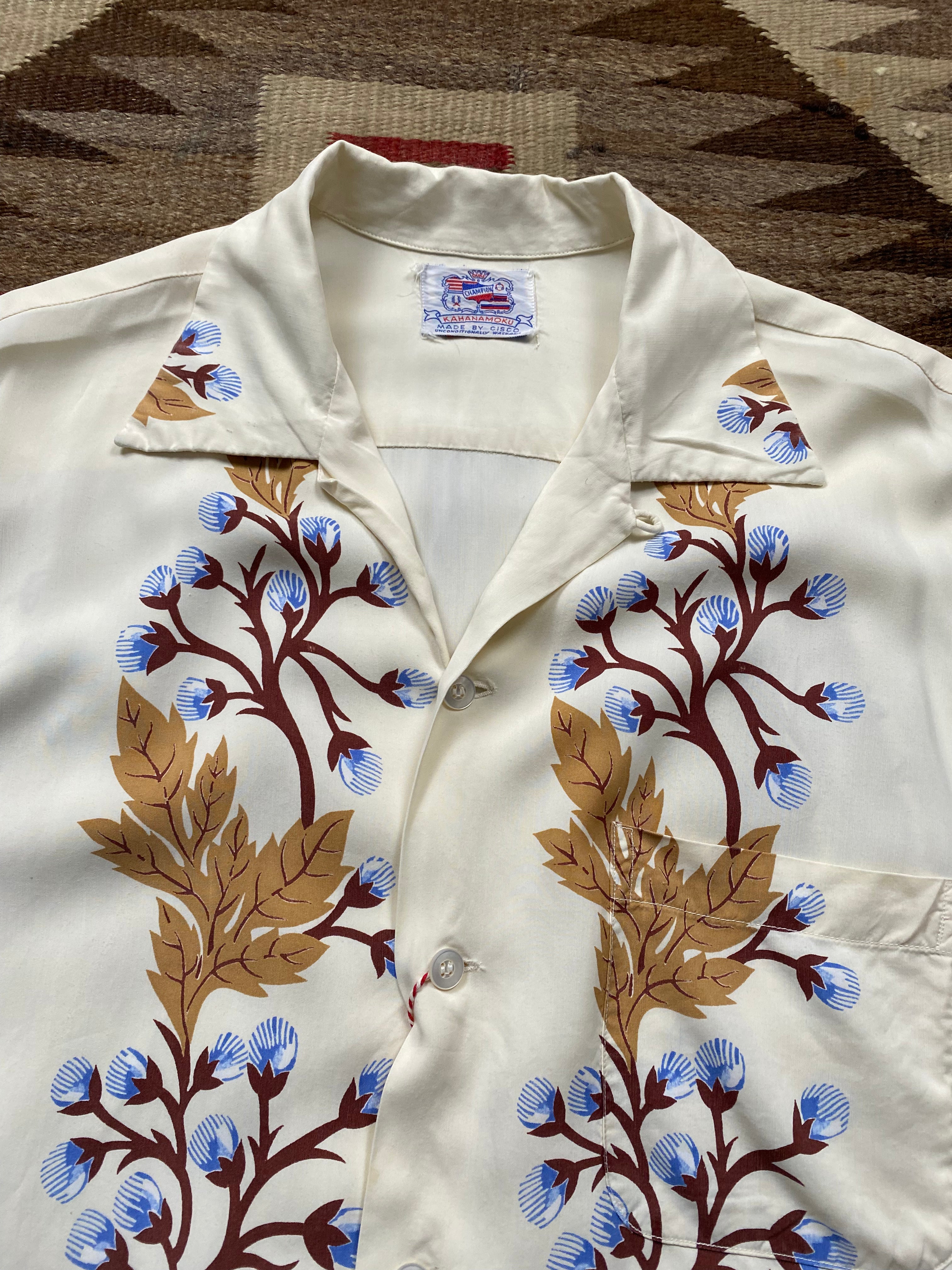 Champion Kahanamoku By Cisco 50's Hawaiian Shirt