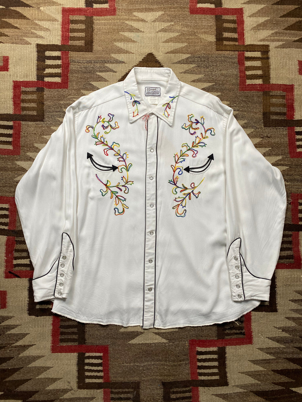 H BAR C California Ranchwear Gabardine Western Shirt