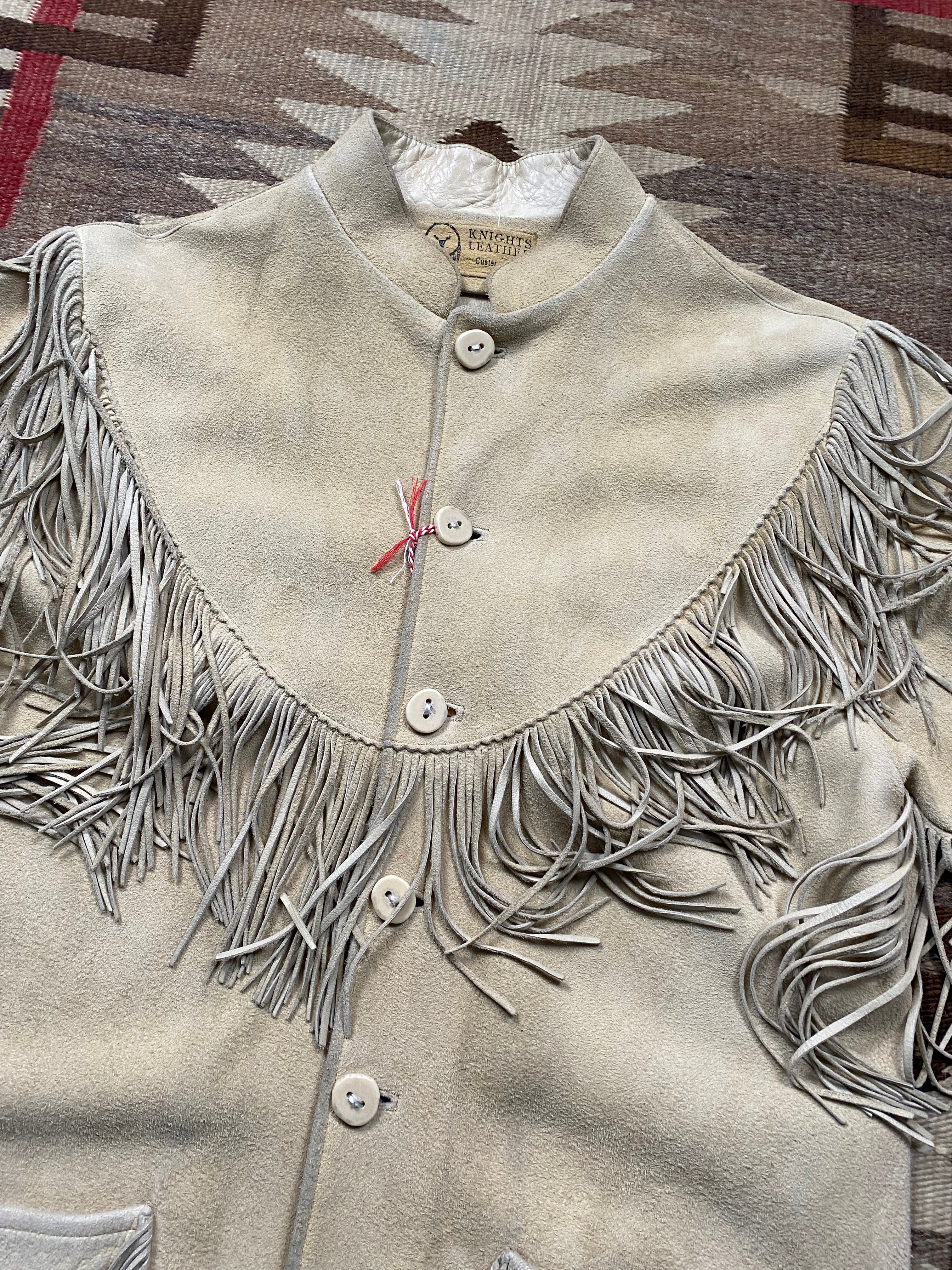 Knights Leather, South Dakota Deerskin Fringe Jacket
