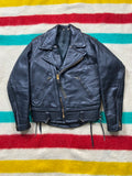 1950's-1960's Cal-Rider LAPD Horsehide Motorcycle Jacket