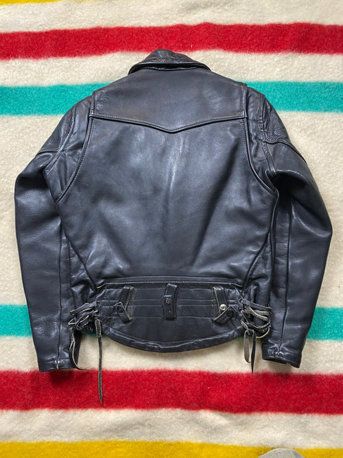 1950's-1960's Cal-Rider LAPD Horsehide Motorcycle Jacket