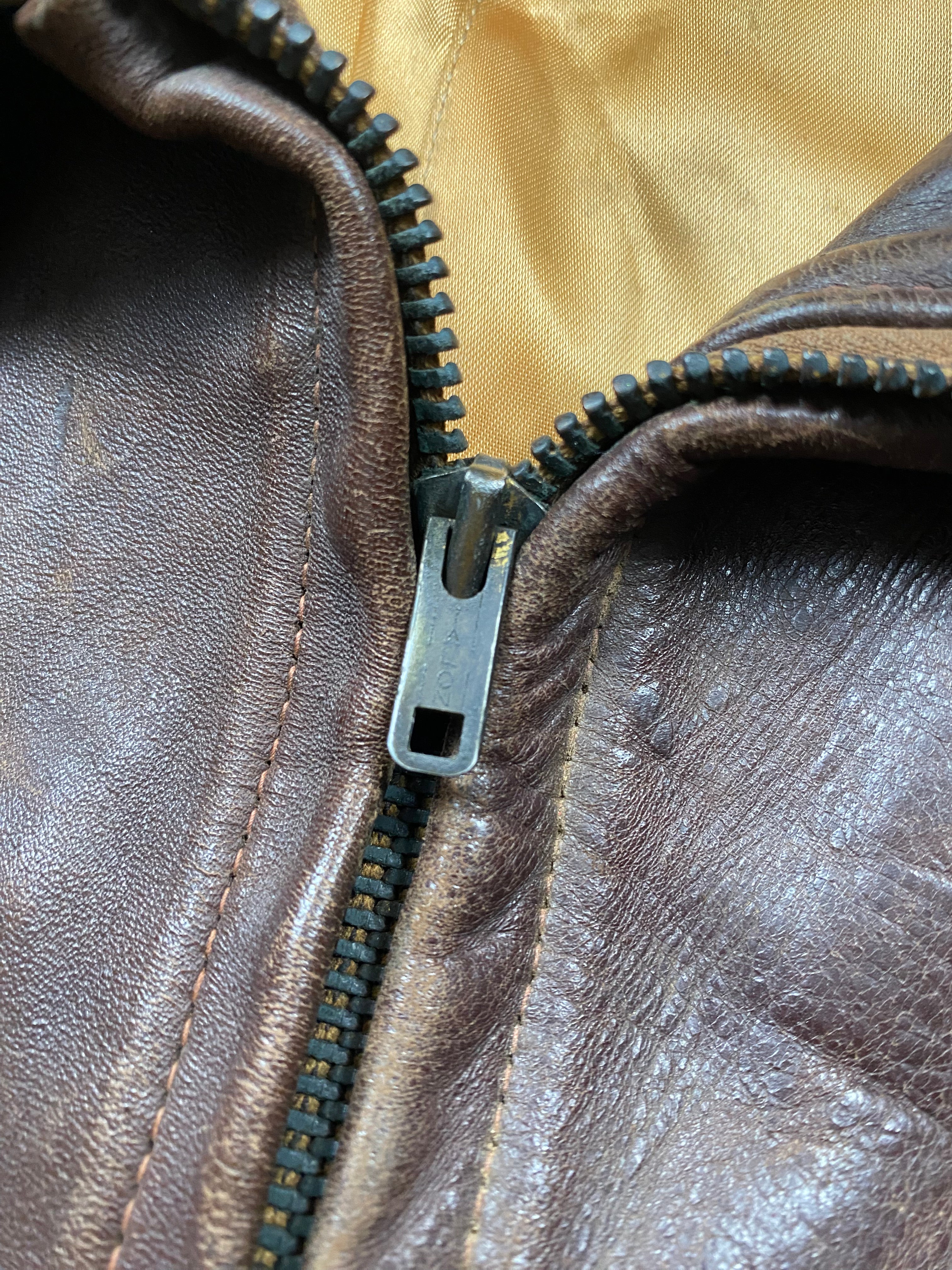Richman Brothers 1940's Barnstormer Horsehide Coat