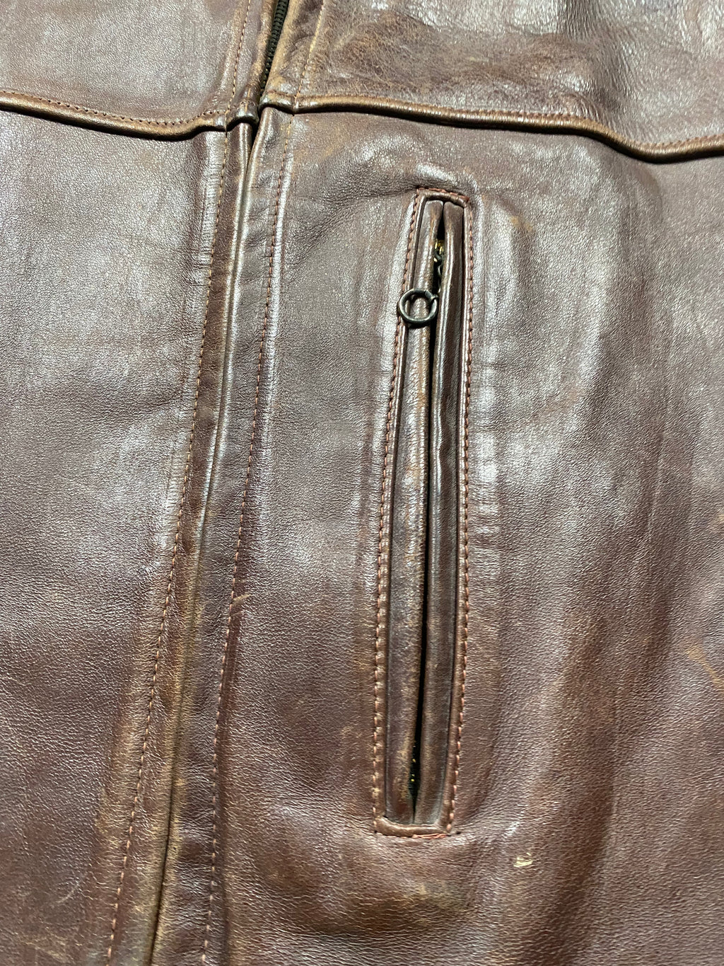 Richman Brothers 1940's Barnstormer Horsehide Coat
