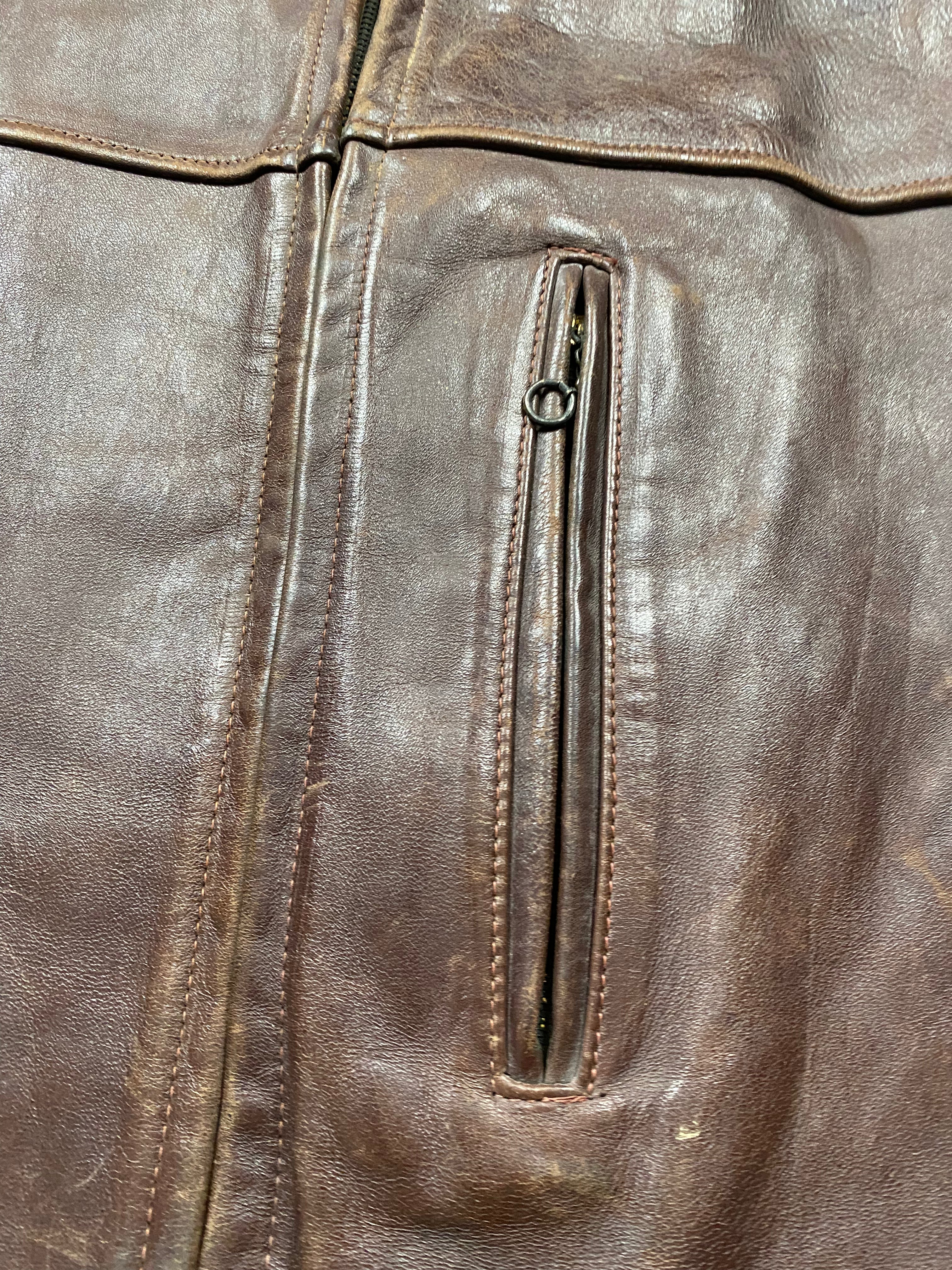 Richman Brothers 1940's Barnstormer Horsehide Coat