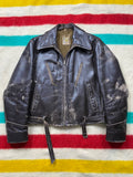 Urzo 1940's-1950's Dutch Horsehide Motorcycle Jacket