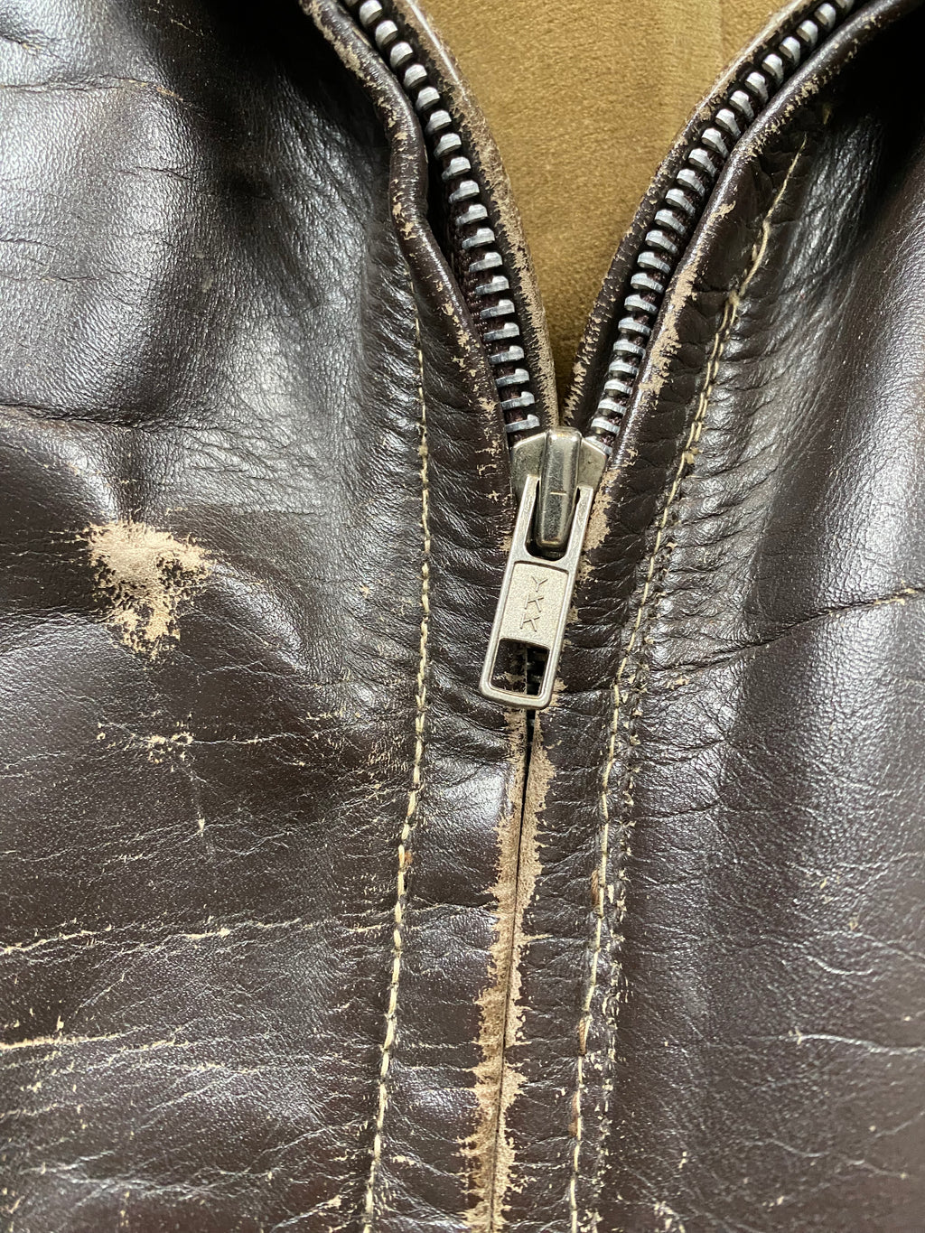 Urzo 1940's-1950's Dutch Horsehide Motorcycle Jacket