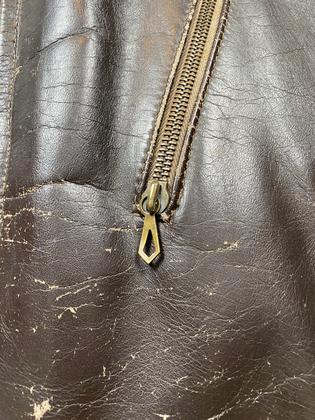Urzo 1940's-1950's Dutch Horsehide Motorcycle Jacket