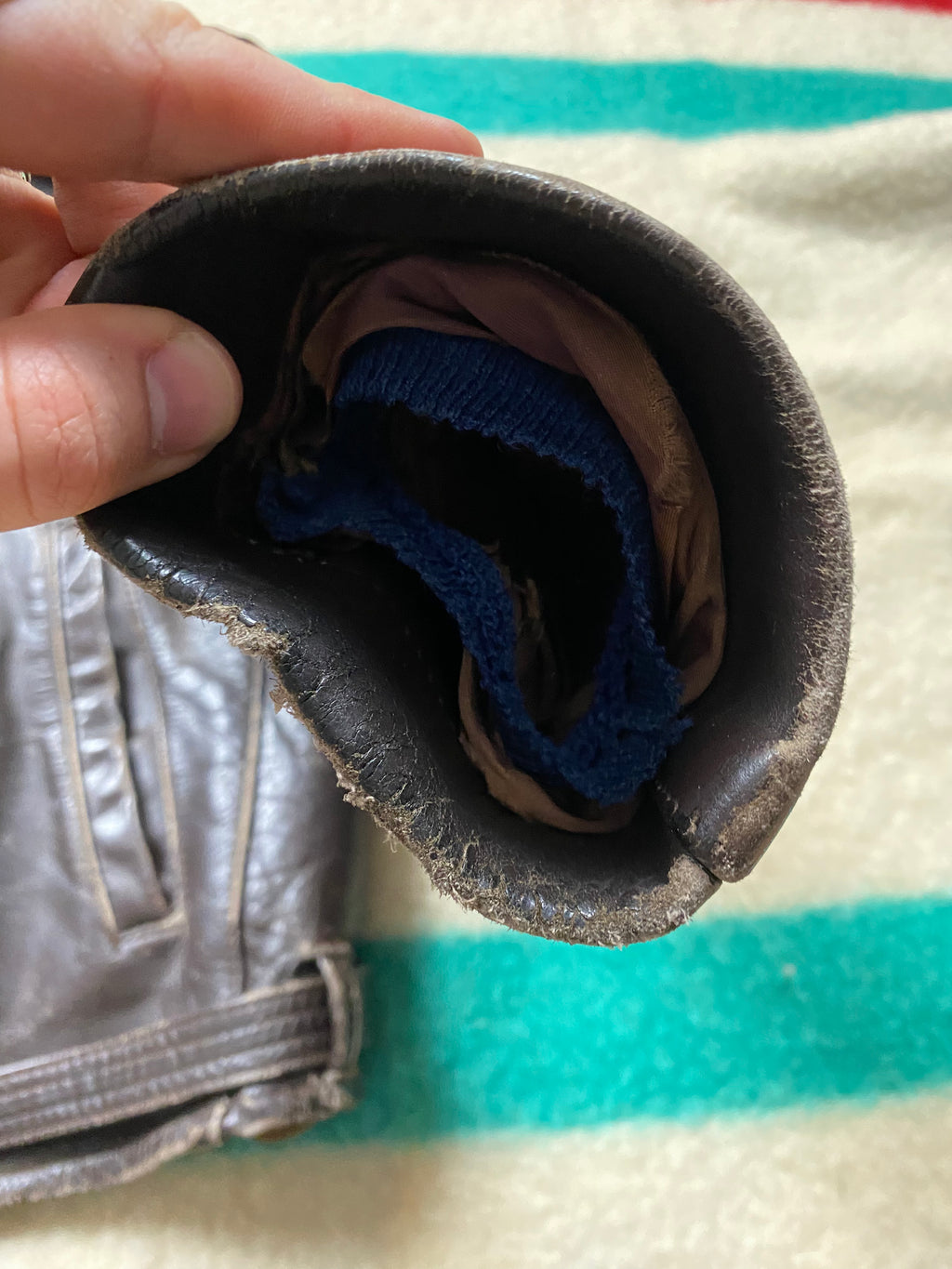 Urzo 1940's-1950's Dutch Horsehide Motorcycle Jacket