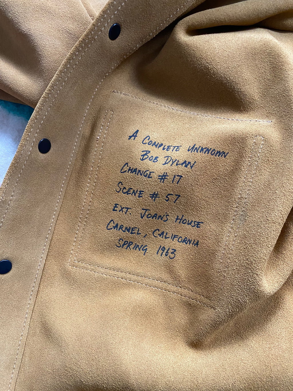 Levi's Vintage Clothing Limited Edition Bob Dylan Suede Jacket