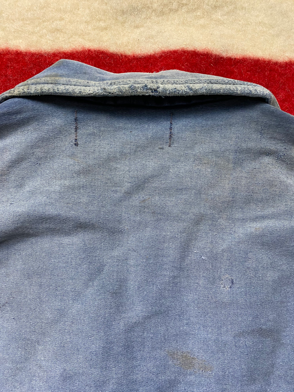Le Mont Saint Martin French 1940's Moleskin Blazer / Worker Jacket