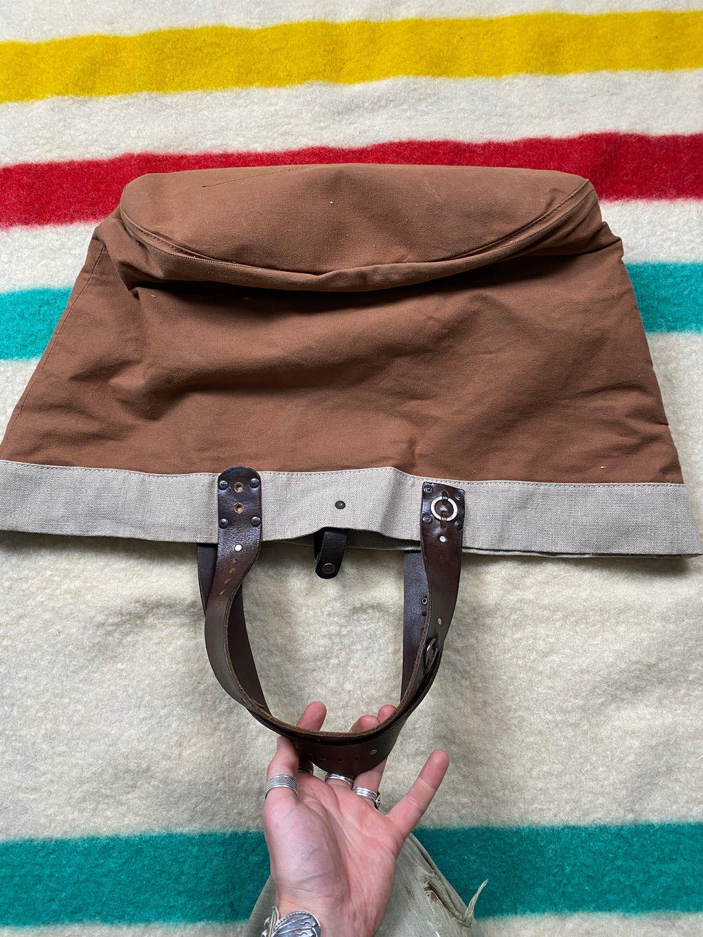 Levi's Vintage Clothing Limited Edition (#7/50) Canvas Back With Leather Straps