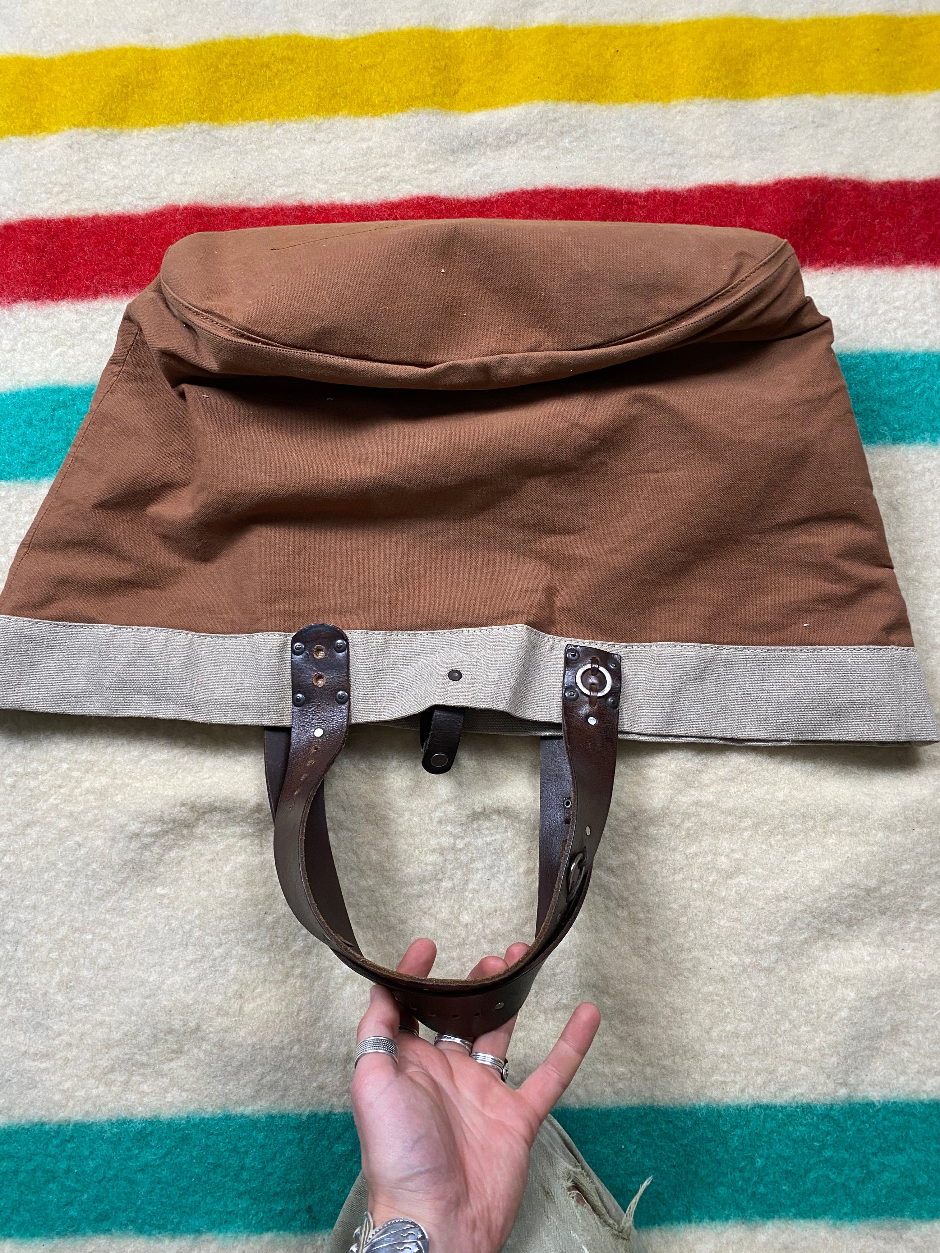 Levi's Vintage Clothing Limited Edition (#7/50) Canvas Back With Leather Straps