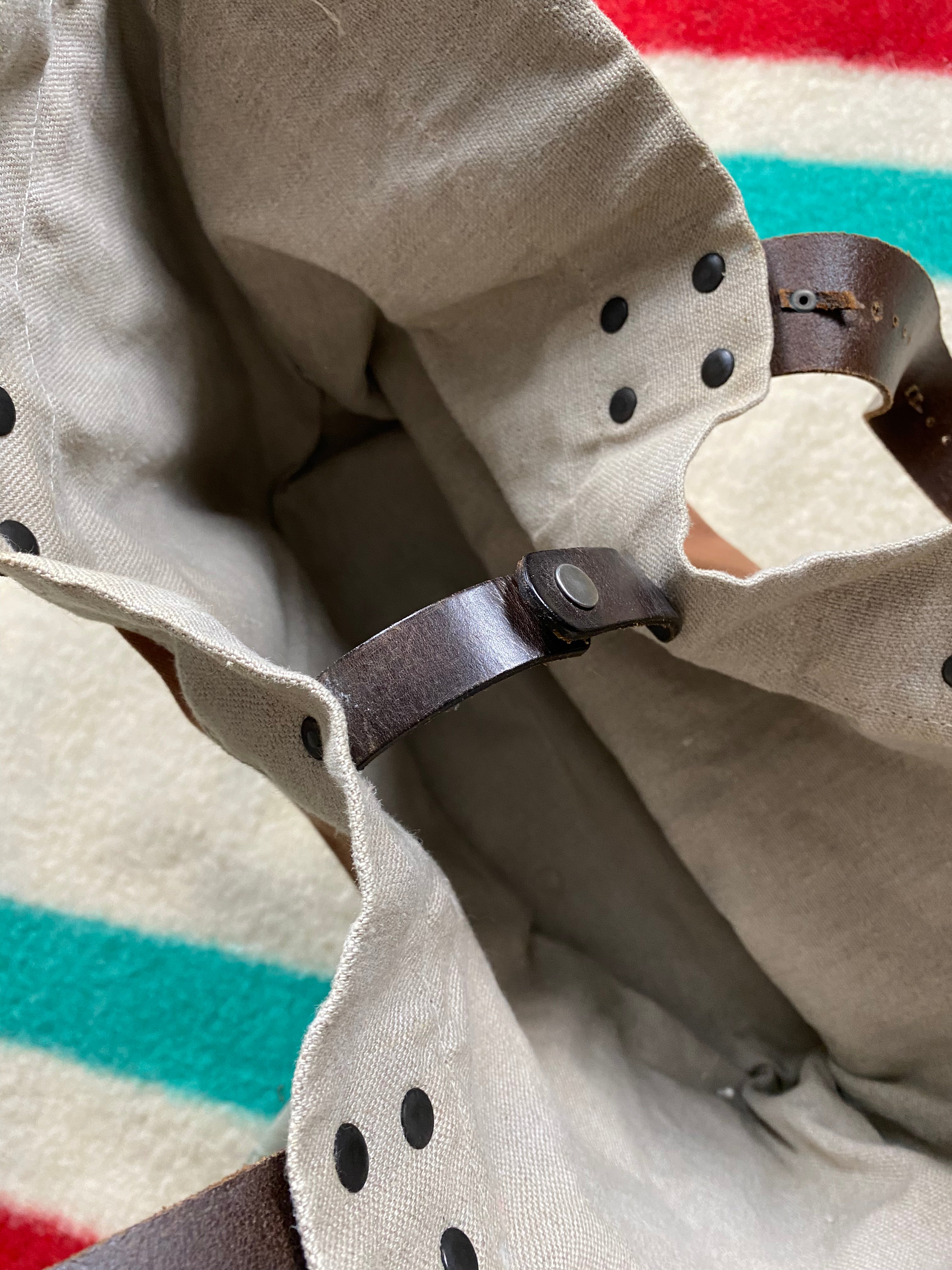 Levi's Vintage Clothing Limited Edition (#7/50) Canvas Back With Leather Straps