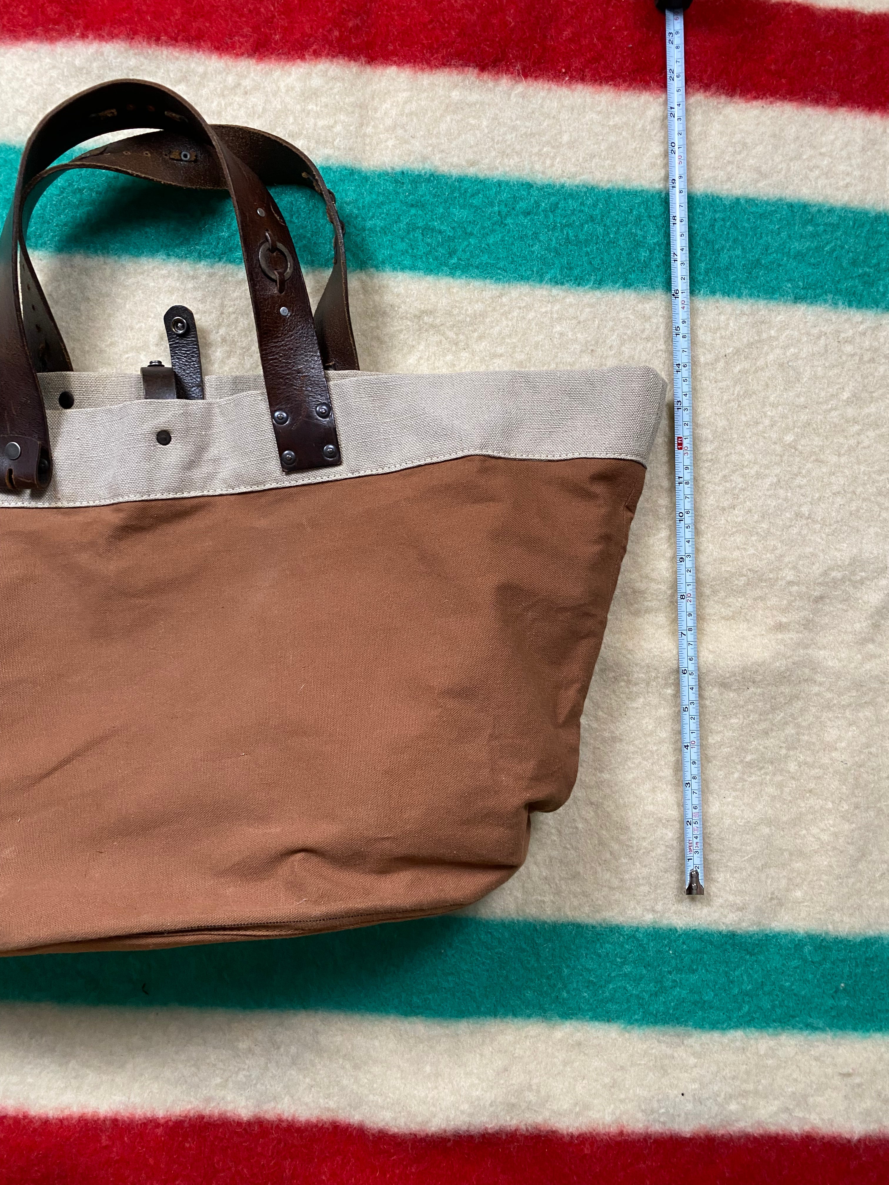 Levi's Vintage Clothing Limited Edition (#7/50) Canvas Back With Leather Straps