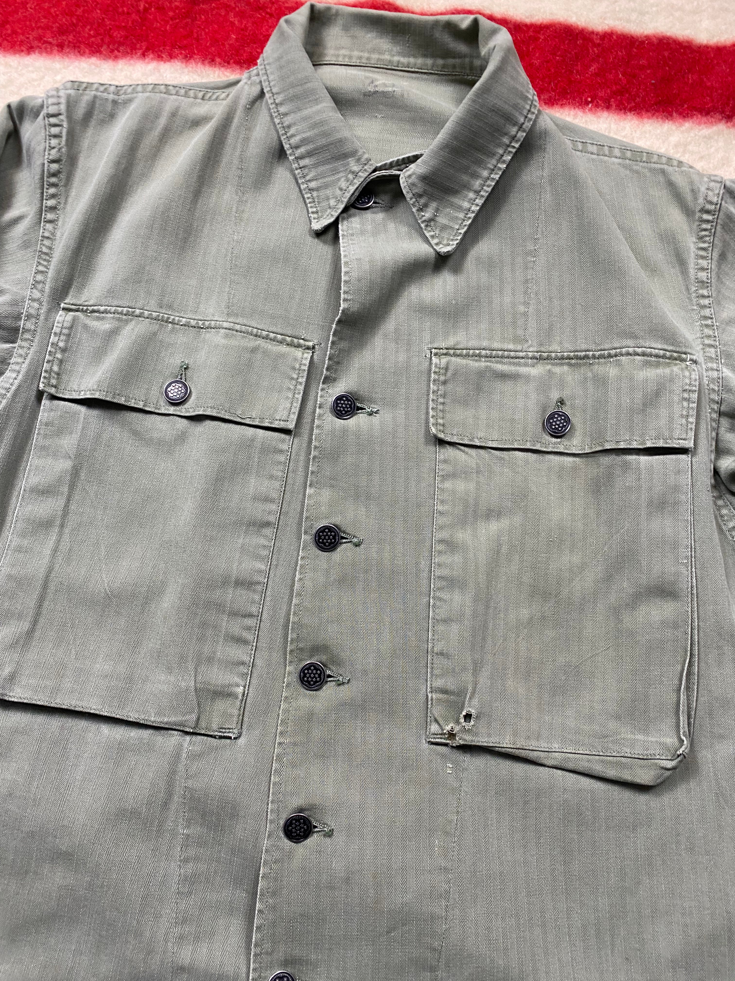WW2 USMC P43 HBT Jacket
