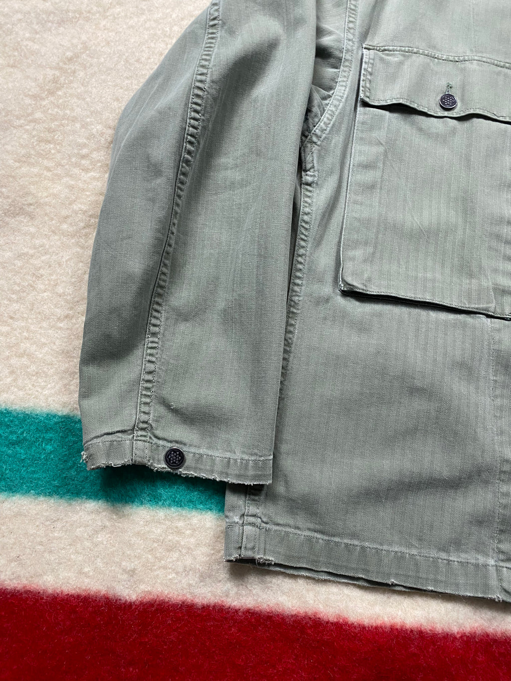 WW2 USMC P43 HBT Jacket