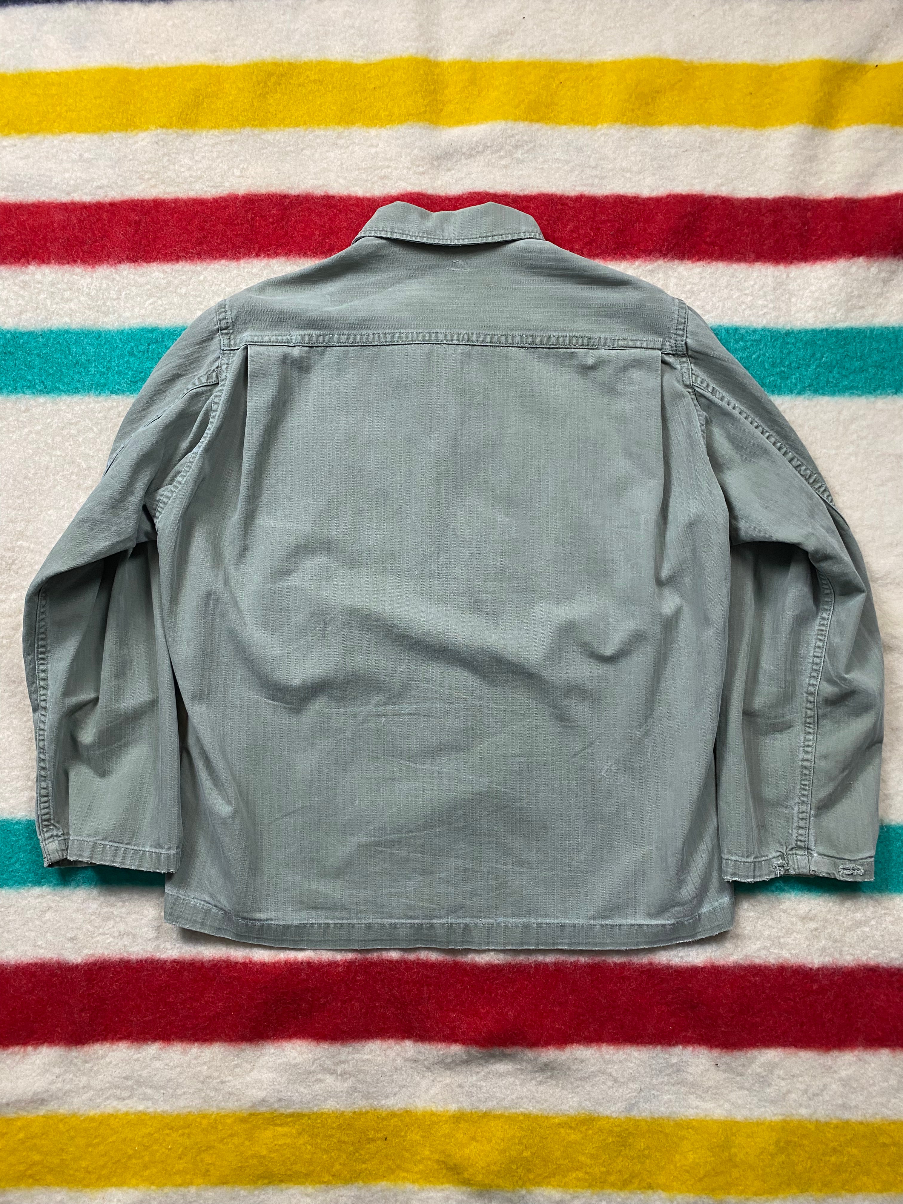 WW2 USMC P43 HBT Jacket