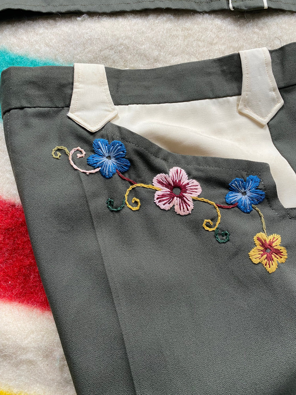 Bespoke Embroidered Western Suit