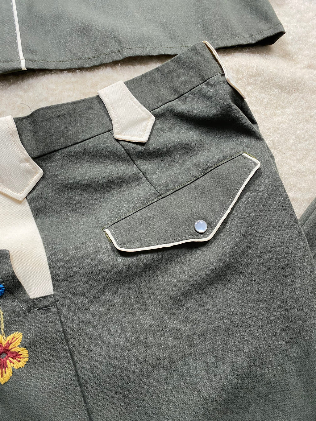 Bespoke Embroidered Western Suit