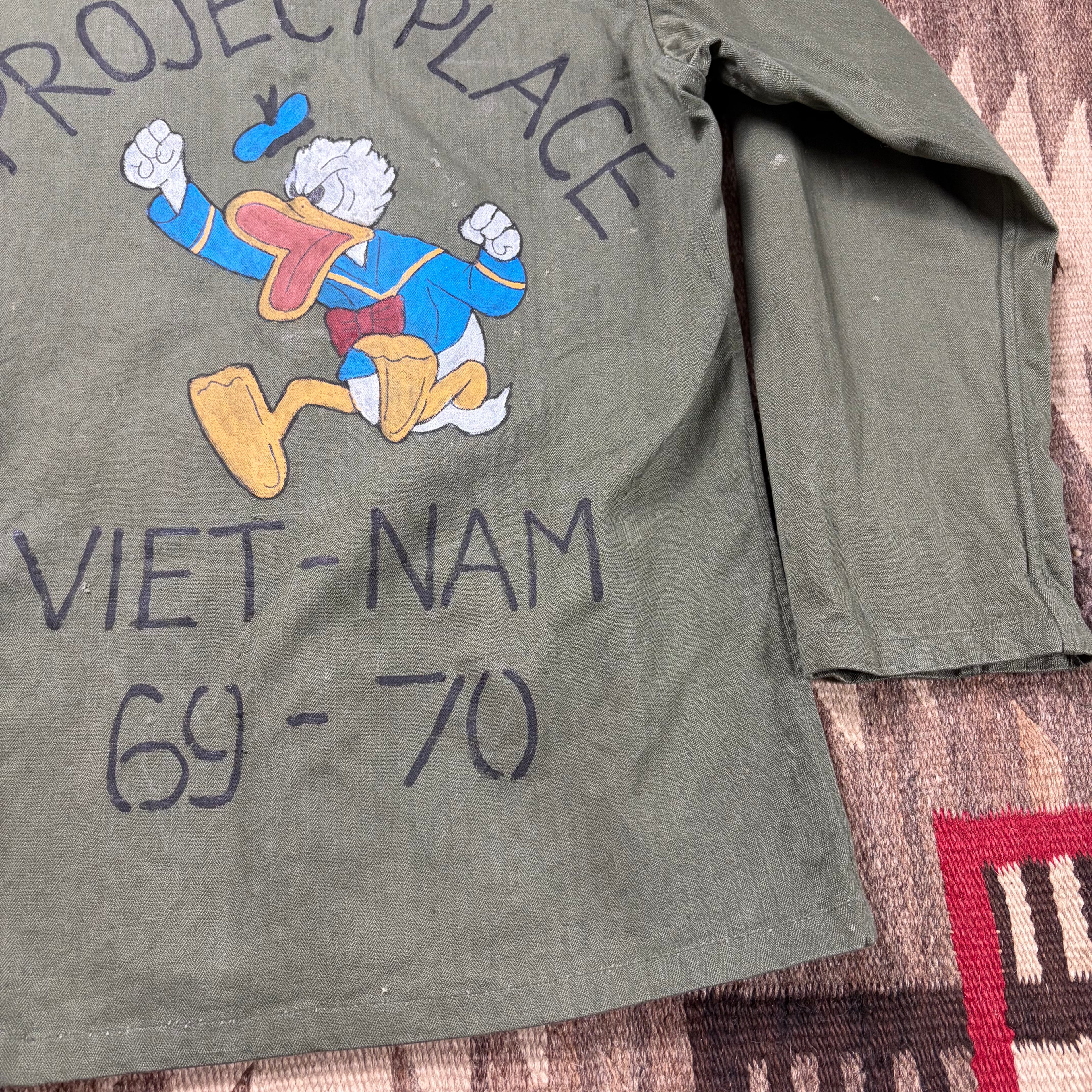 Project Place 1970's Vietnam Souvenir Jacket