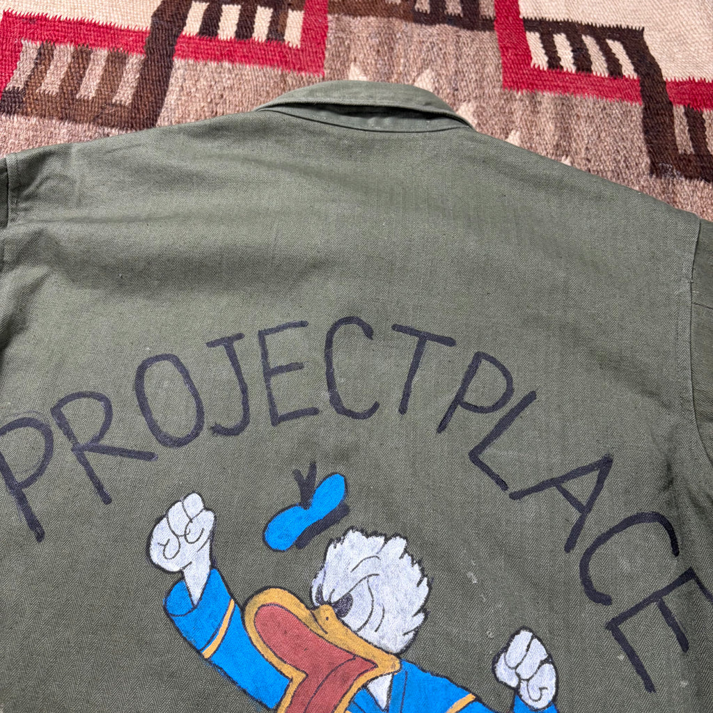 Project Place 1970's Vietnam Souvenir Jacket