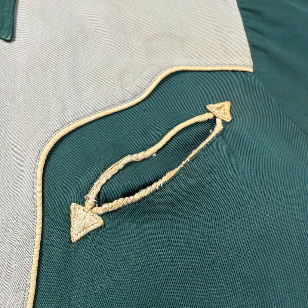 Montgomery Ward 101 1940's Two Tone Western Shirt