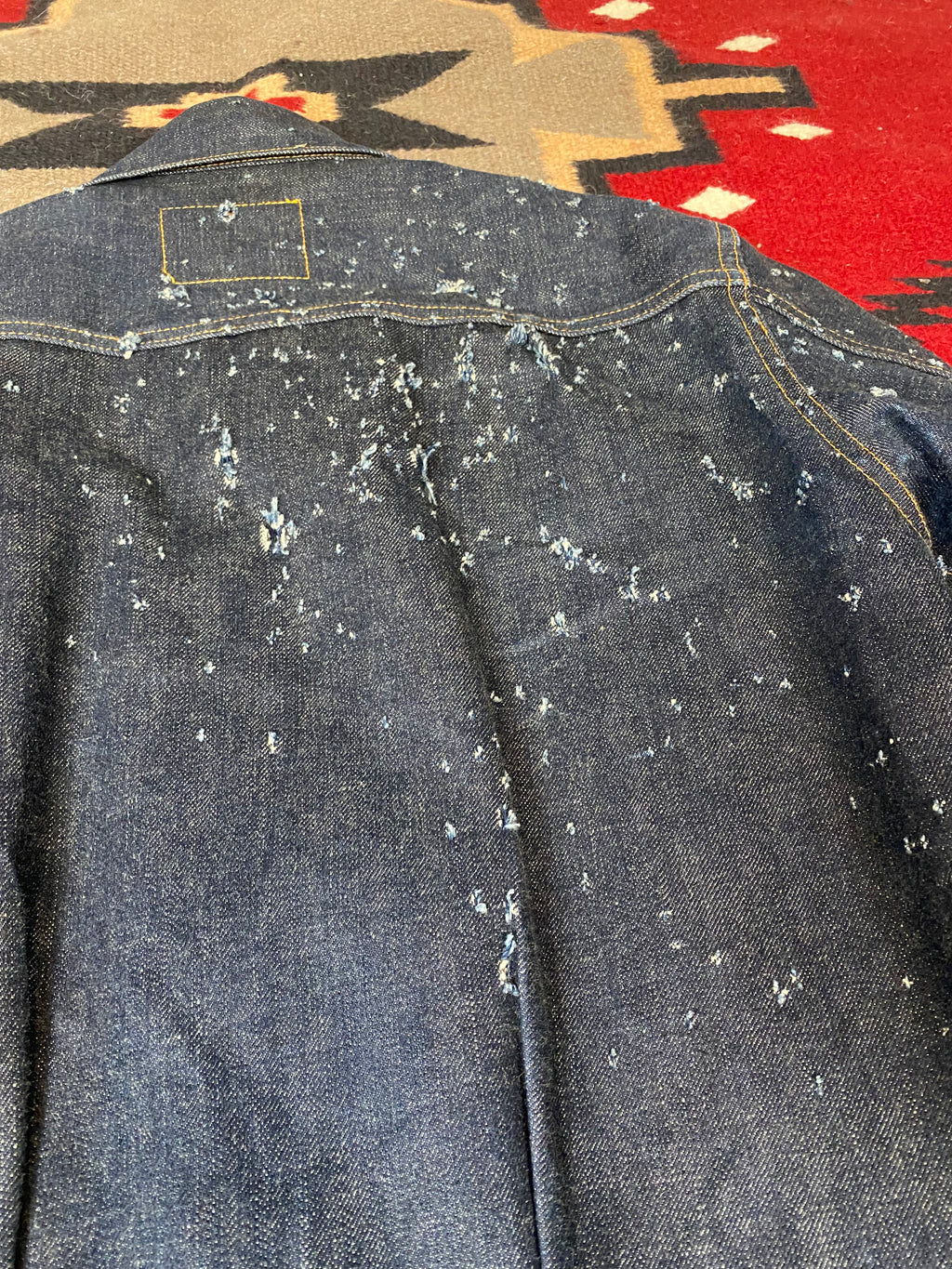 RRL -Blue Blooded- ''Shotgun Shot'' Selvedge Type-1 Jacket