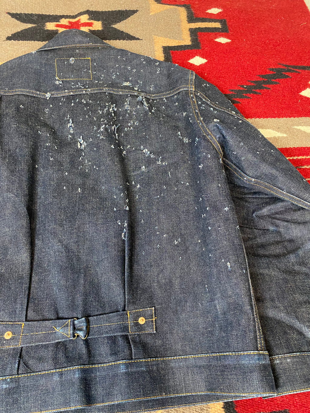 RRL -Blue Blooded- ''Shotgun Shot'' Selvedge Type-1 Jacket