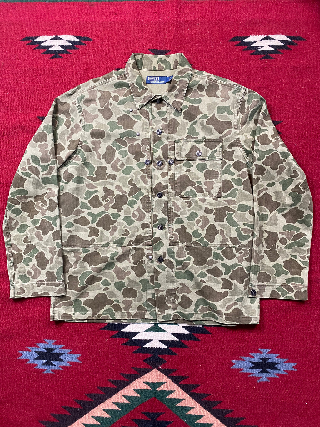 Polo Ralph Lauren 13 Star HBT WW2 Frogskin Camo Jacket