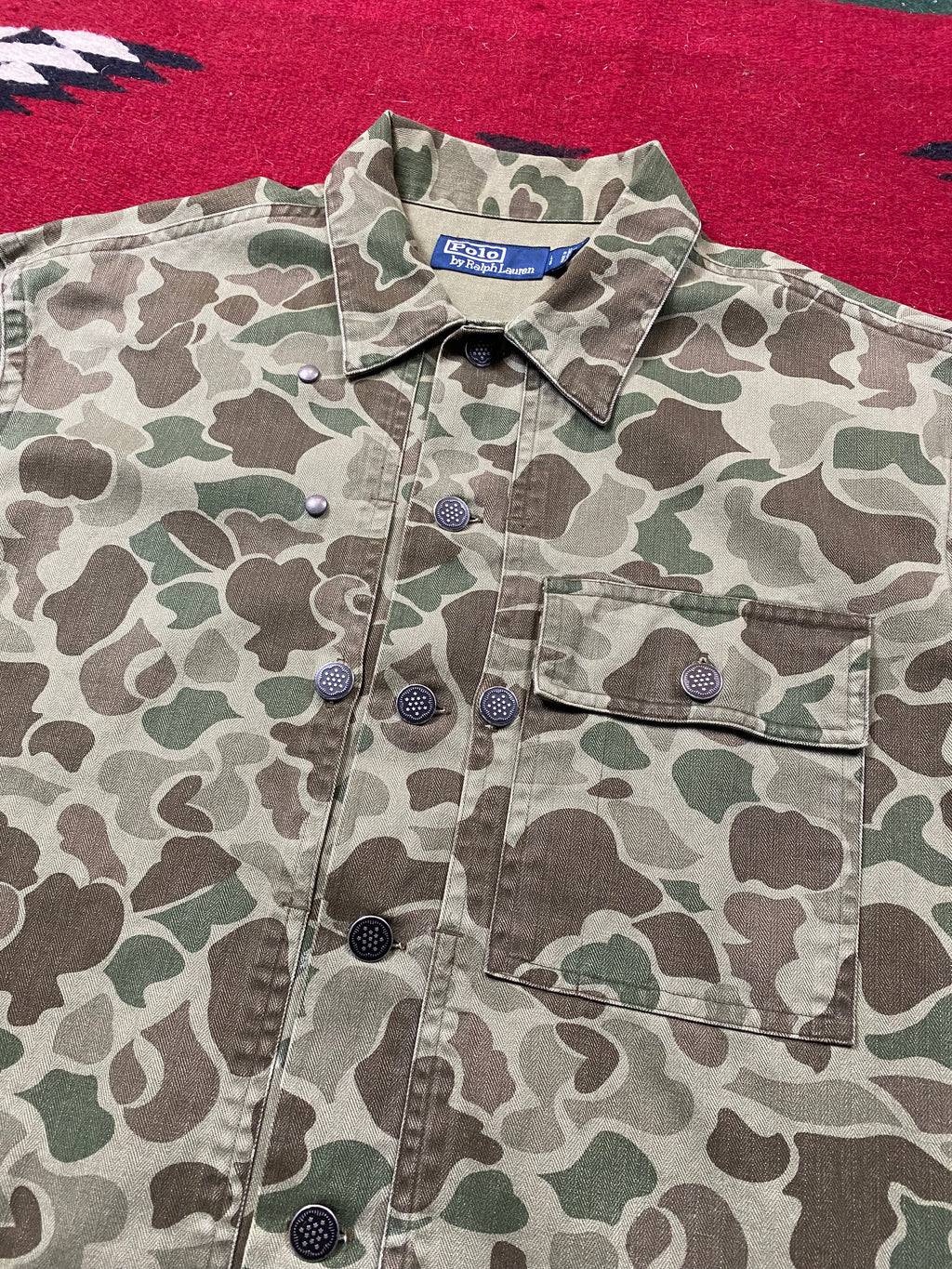 Polo Ralph Lauren 13 Star HBT WW2 Frogskin Camo Jacket