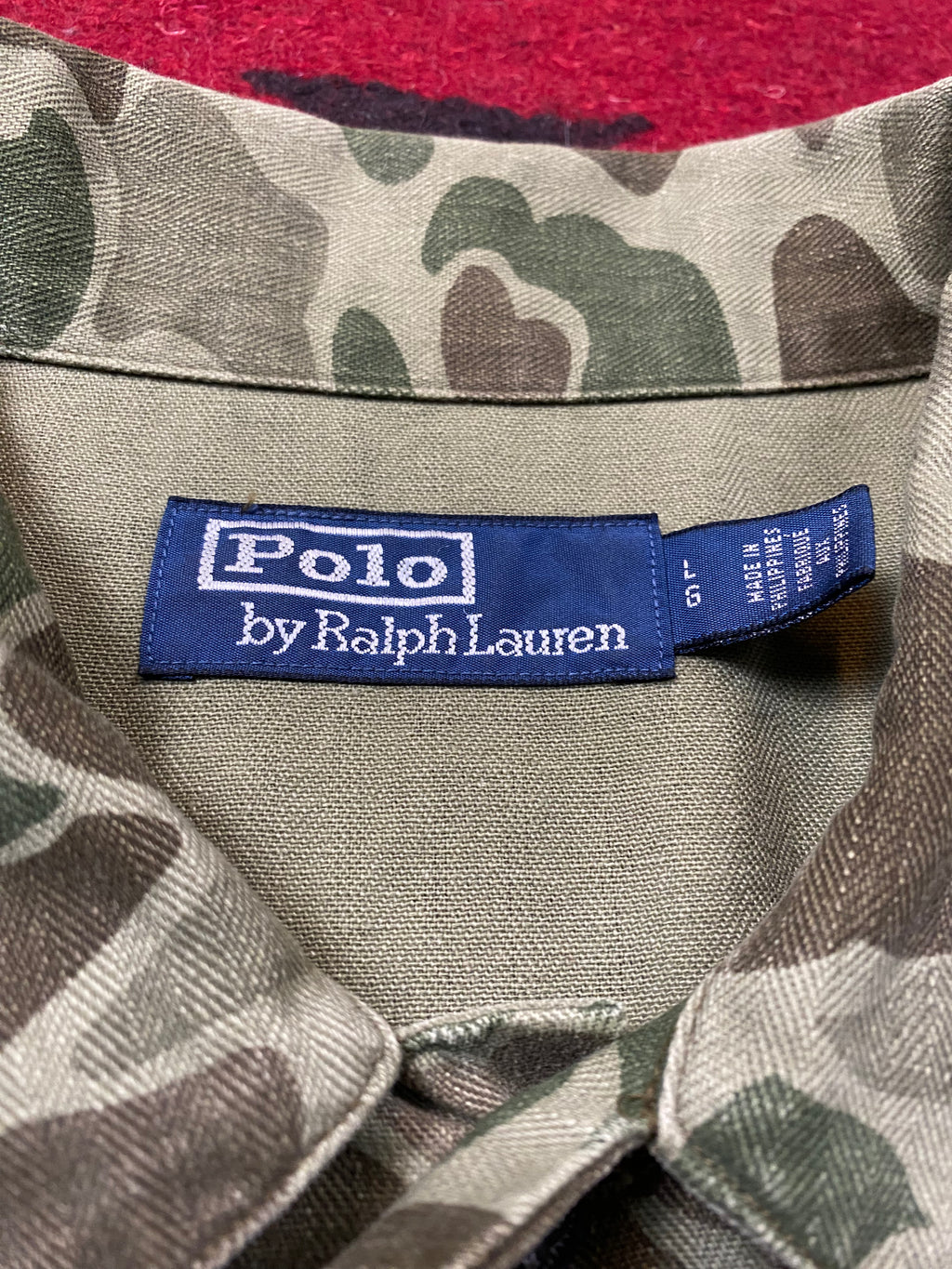 Polo Ralph Lauren 13 Star HBT WW2 Frogskin Camo Jacket
