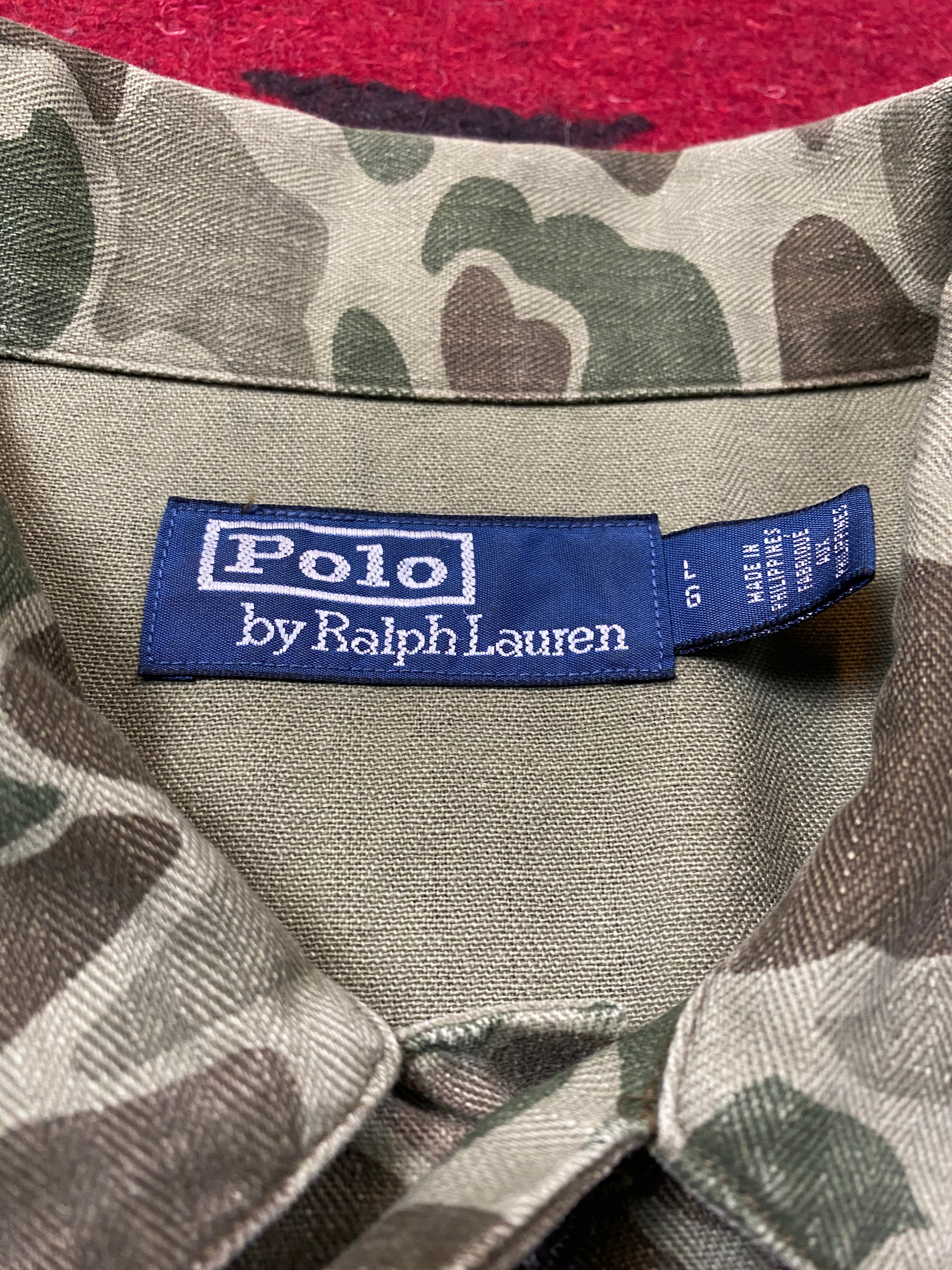 Polo Ralph Lauren 13 Star HBT WW2 Frogskin Camo Jacket