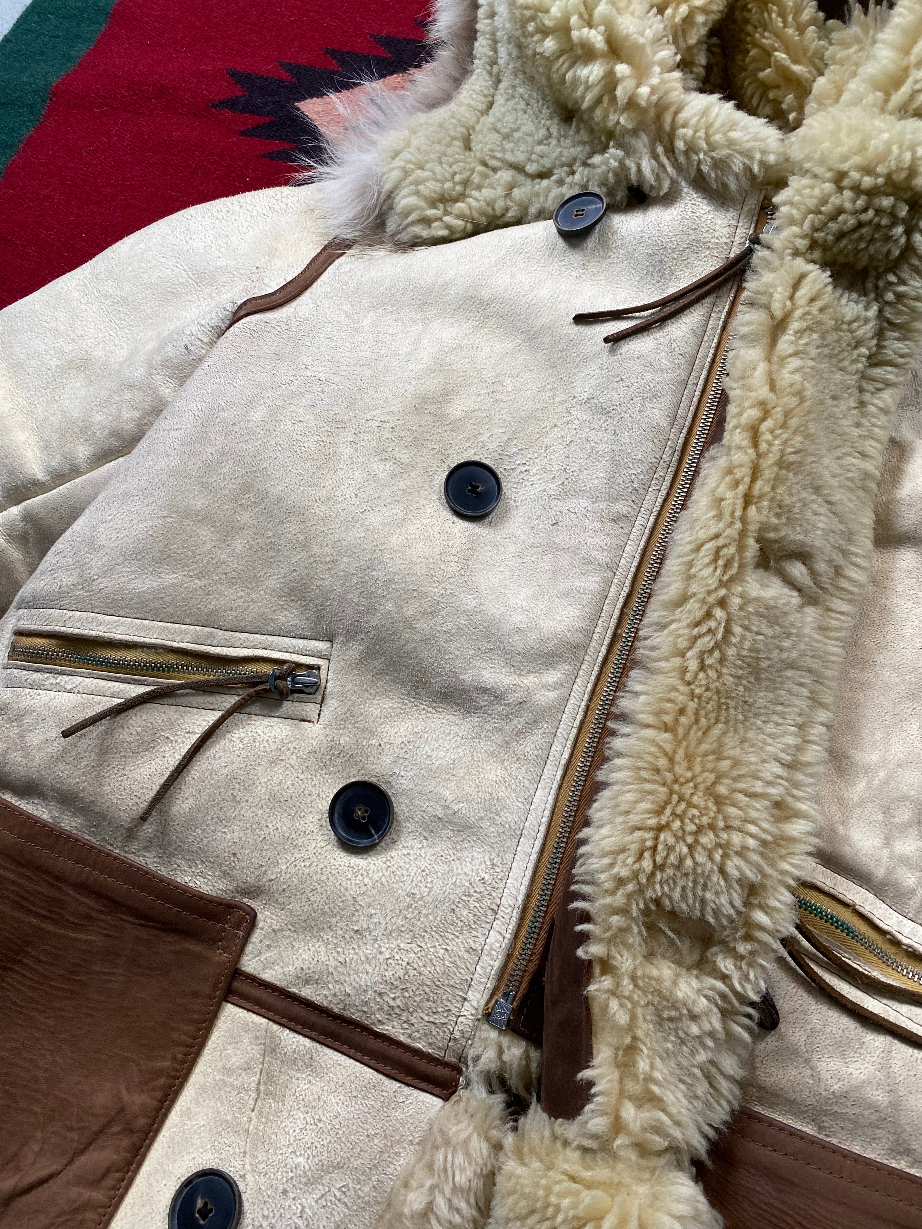Aero Leather USAAF Type B-7 Arctic Issue Coat With Coyote Collar